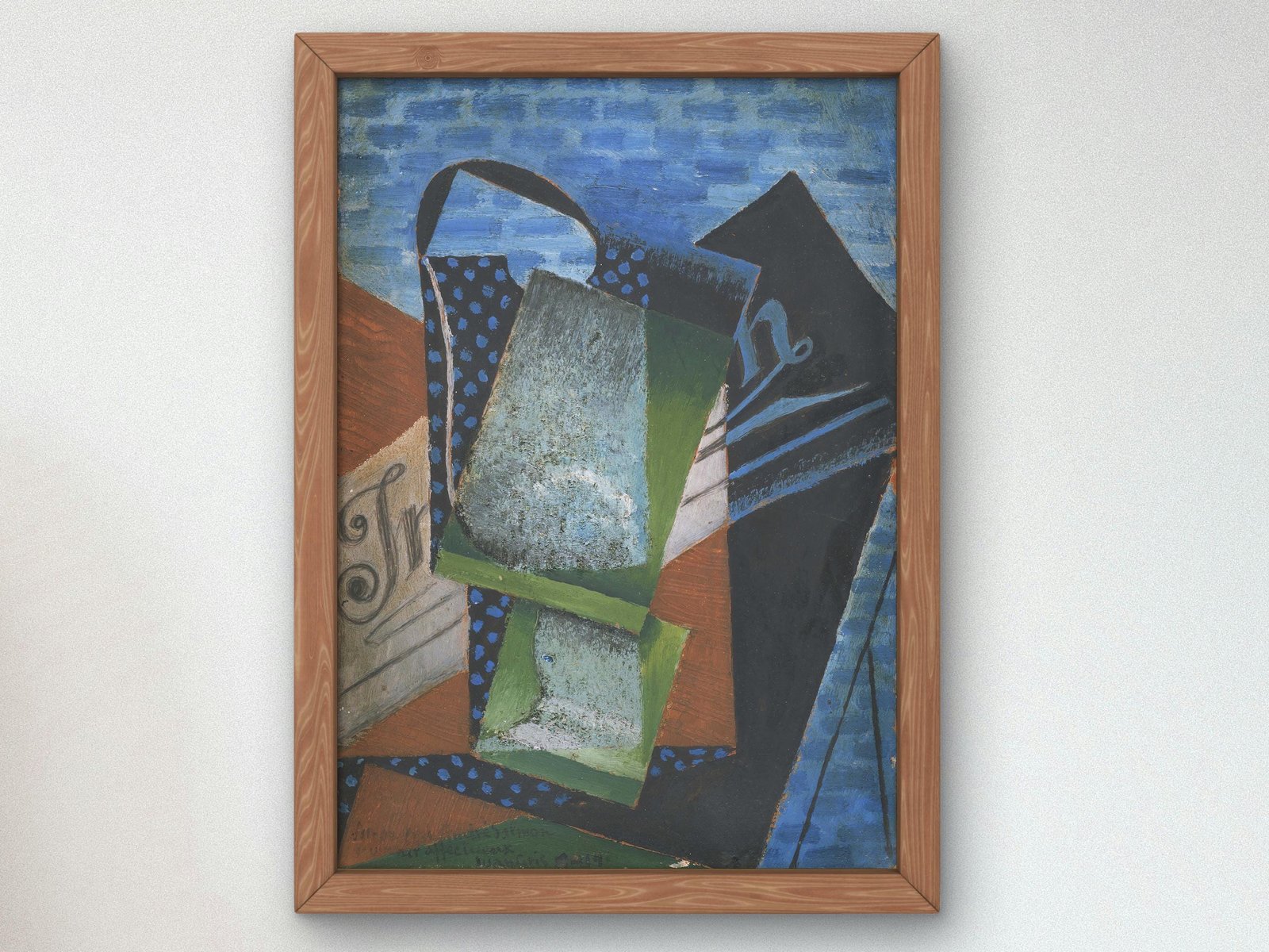 Abstraction by Juan Gris, 1915, Cubism and Abstract Art, fine art print