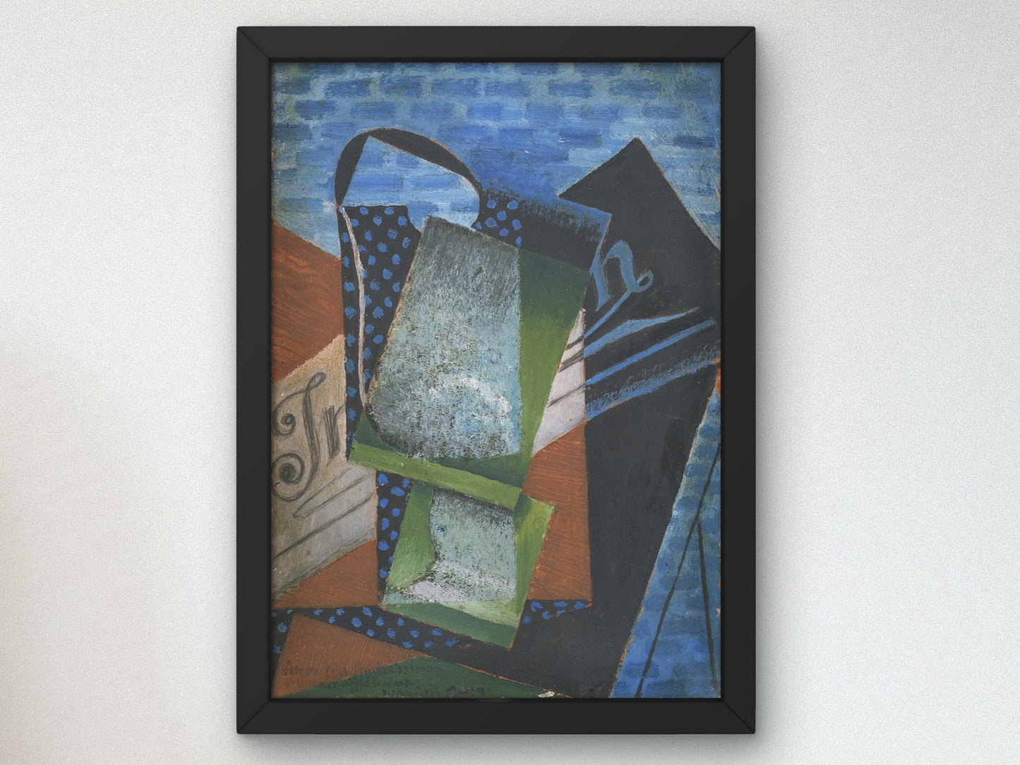 Abstraction by Juan Gris, 1915, Cubism and Abstract Art, fine art print