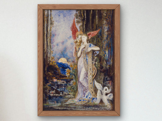Inspiration by Gustave Moreau 1883, Wall Art Print, Fine Art Reproduction, Museum Quality Decor, Poster