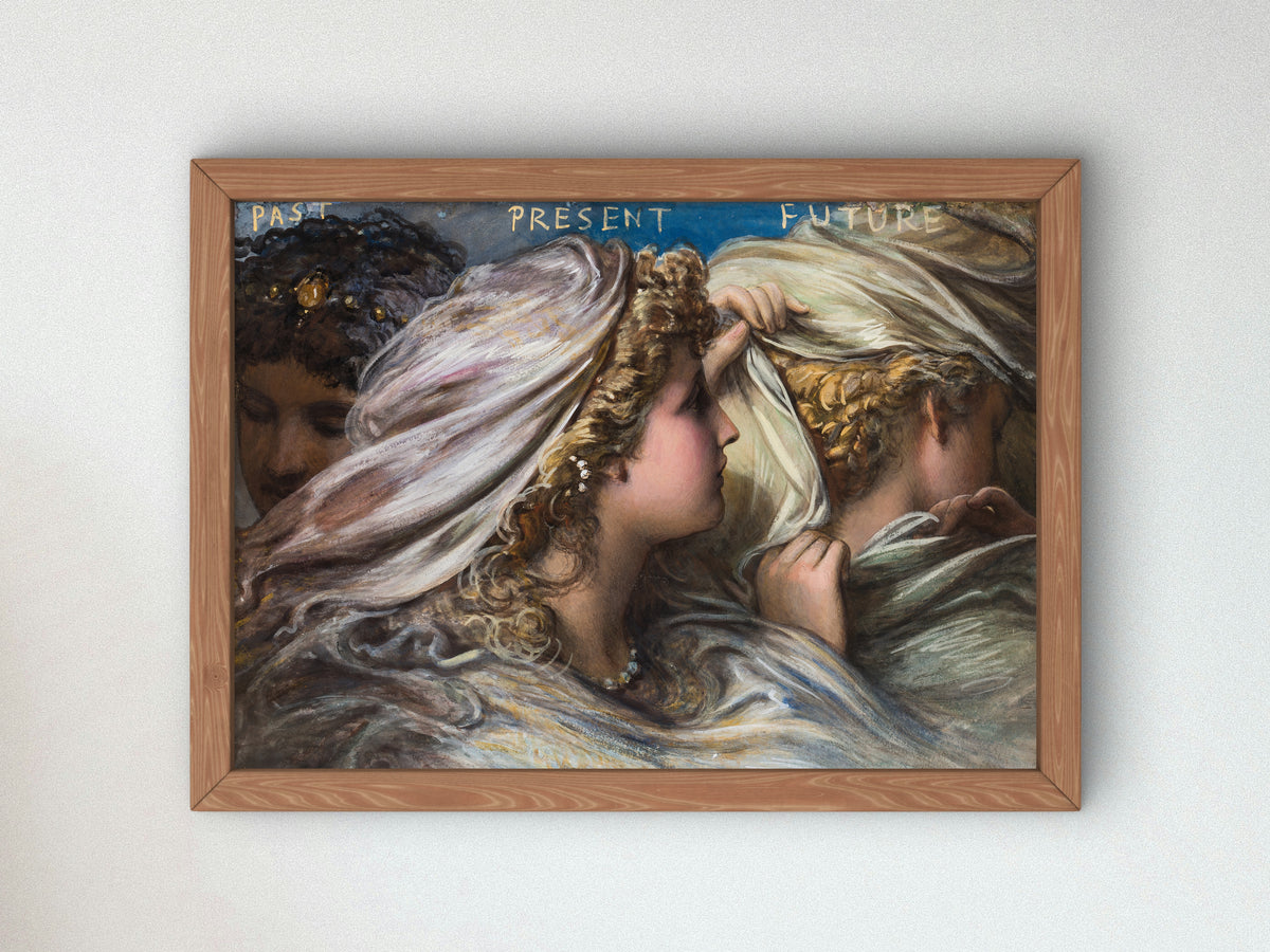 The Fates by Egron Lundgren, Wall Art Print, Fine Art Reproduction, Museum Quality Decor, Poster