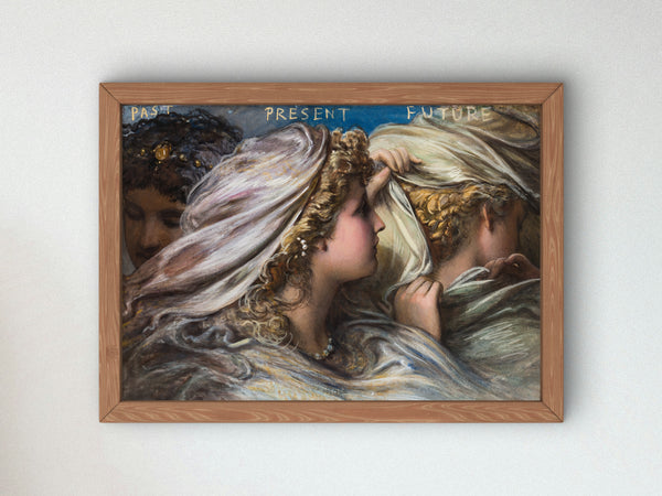 The Fates by Egron Lundgren, Wall Art Print, Fine Art Reproduction, Museum Quality Decor, Poster