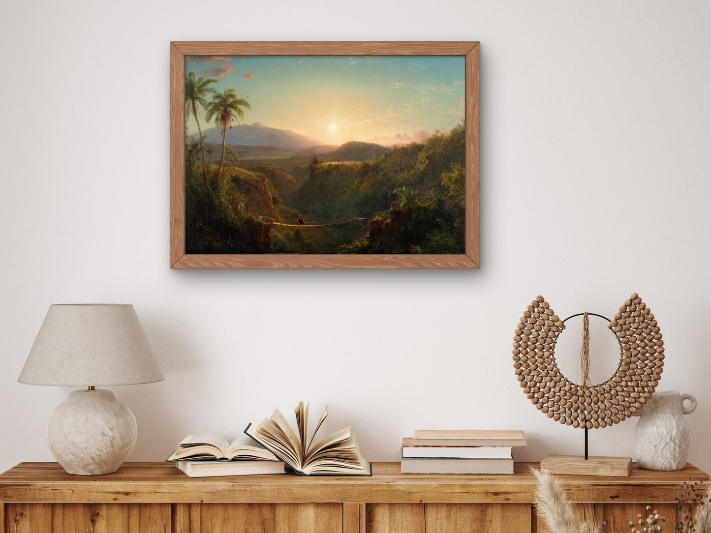 Pichincha by Frederic Edwin Church 1857, Wall Art Print, Fine Art Reproduction, Museum Quality Decor, Poster