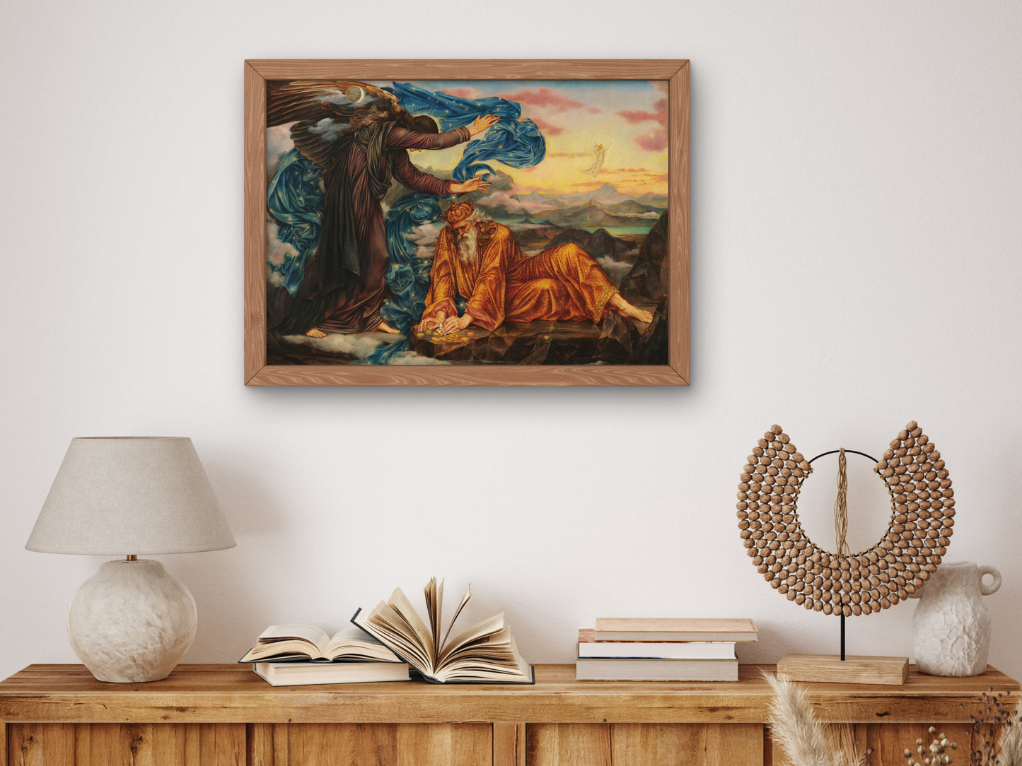Earthbound by Evelyn De Morgan 1897, Wall Art Print, Fine Art Reproduction, Museum Quality Decor, Poster