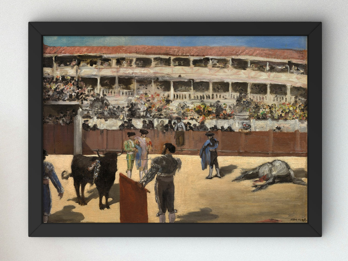 Bullfight by Édouard Manet 1865, Wall Art Print, Fine Art Reproduction, Museum Quality Decor, Poster