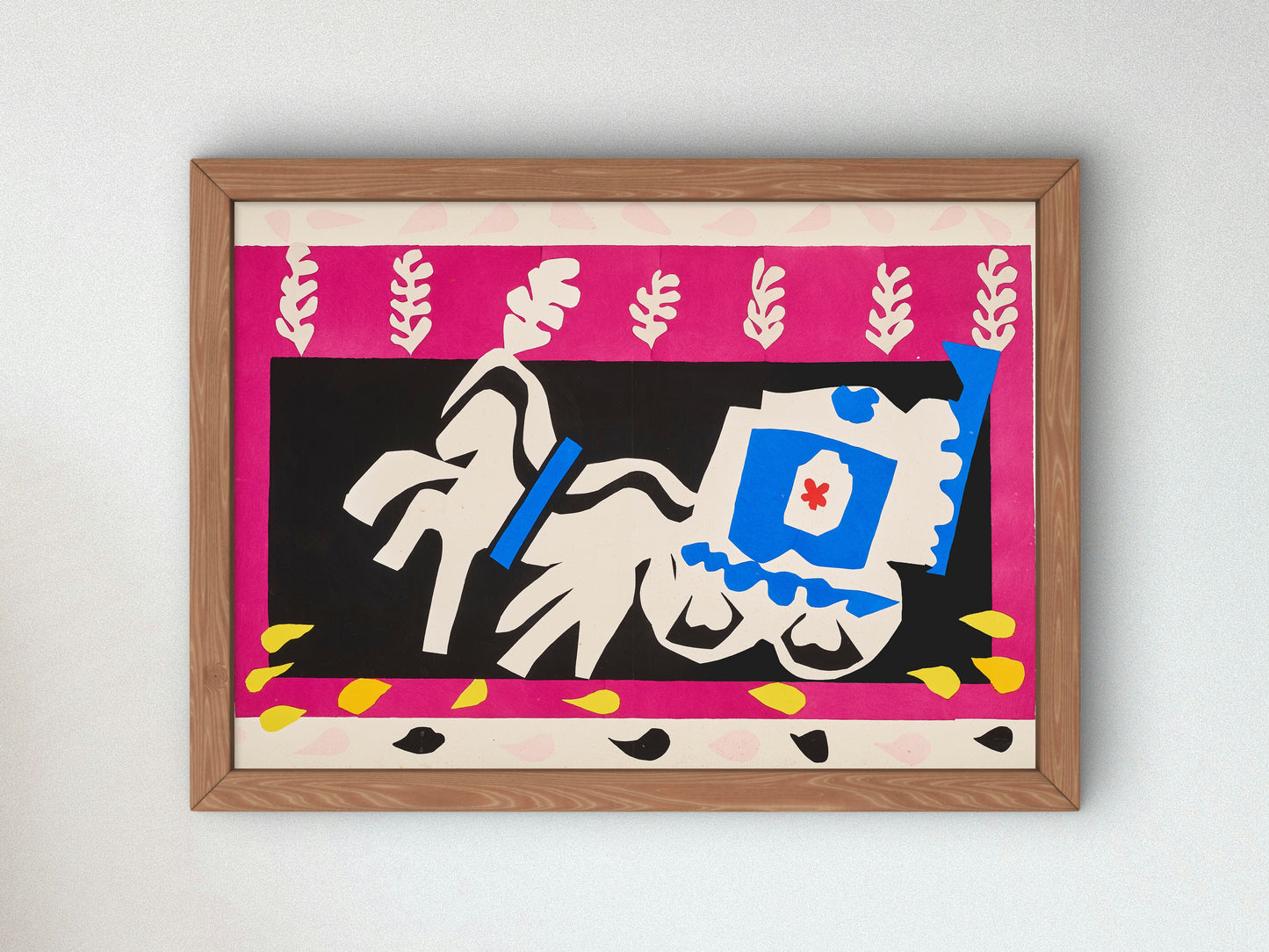 Pierrot's Funeral by Henri Matisse 1947, Wall Art Print, Fine Art Reproduction, Museum Quality Decor, Poster