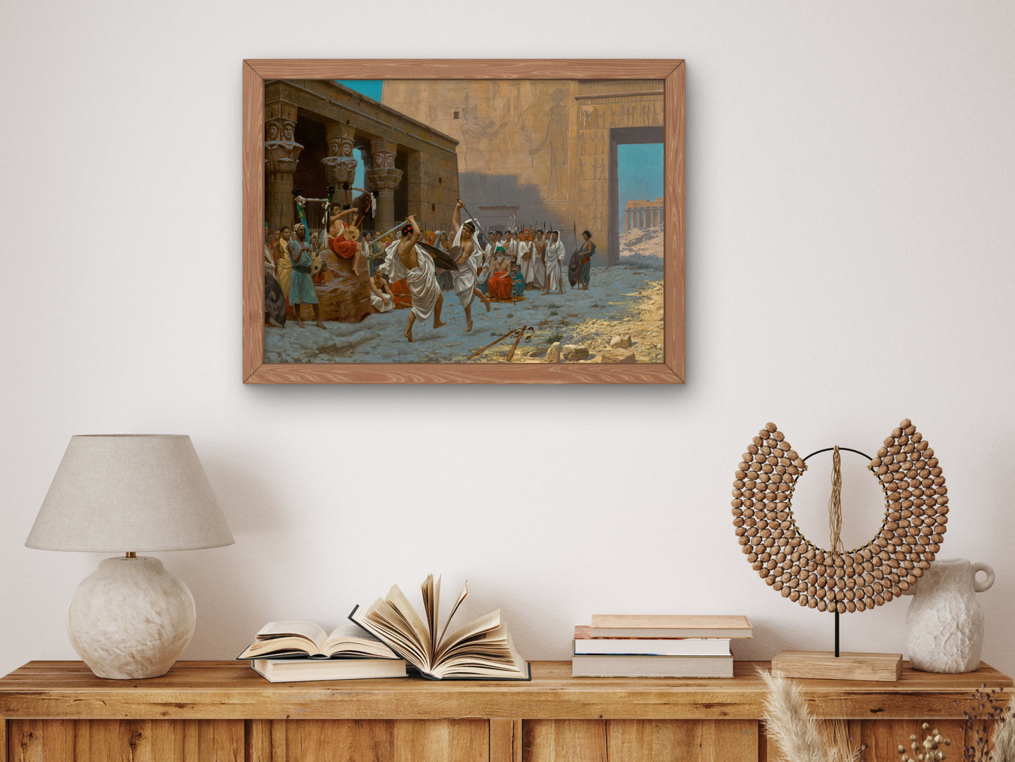 The Pyrrhic Dance by Jean Léon Gérôme 1884, Wall Art Print, Fine Art Reproduction, Museum Quality Decor, Poster