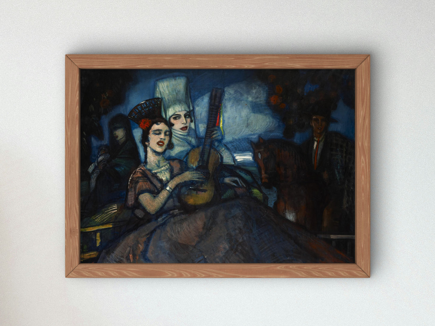 Cancion Popular by Federico Beltrán Masses 1920, Wall Art Print, Fine Art Reproduction, Museum Quality Decor, Poster