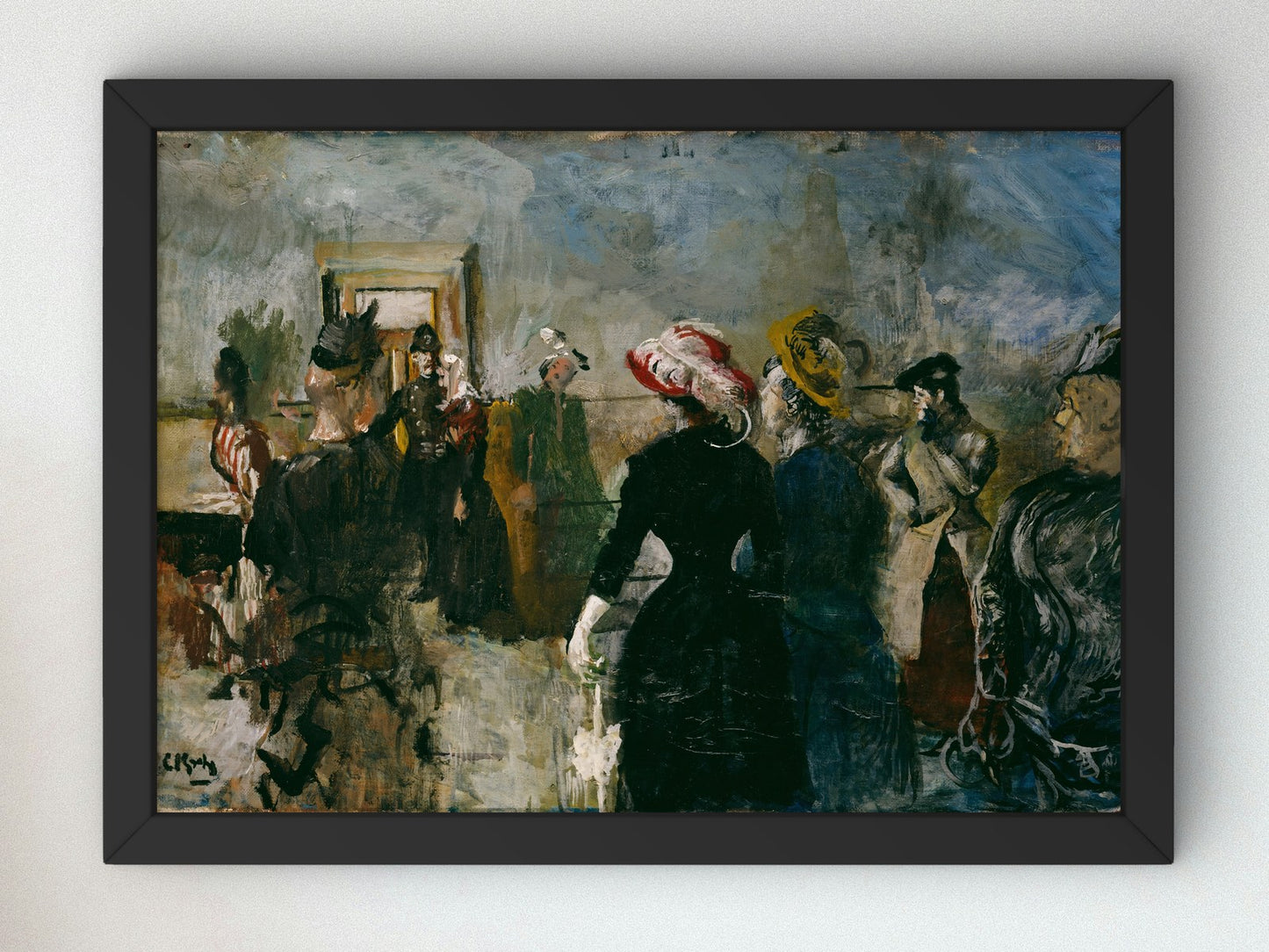 Albertine by Christian Krohg 1917, Wall Art Print, Fine Art Reproduction, Museum Quality Decor, Poster
