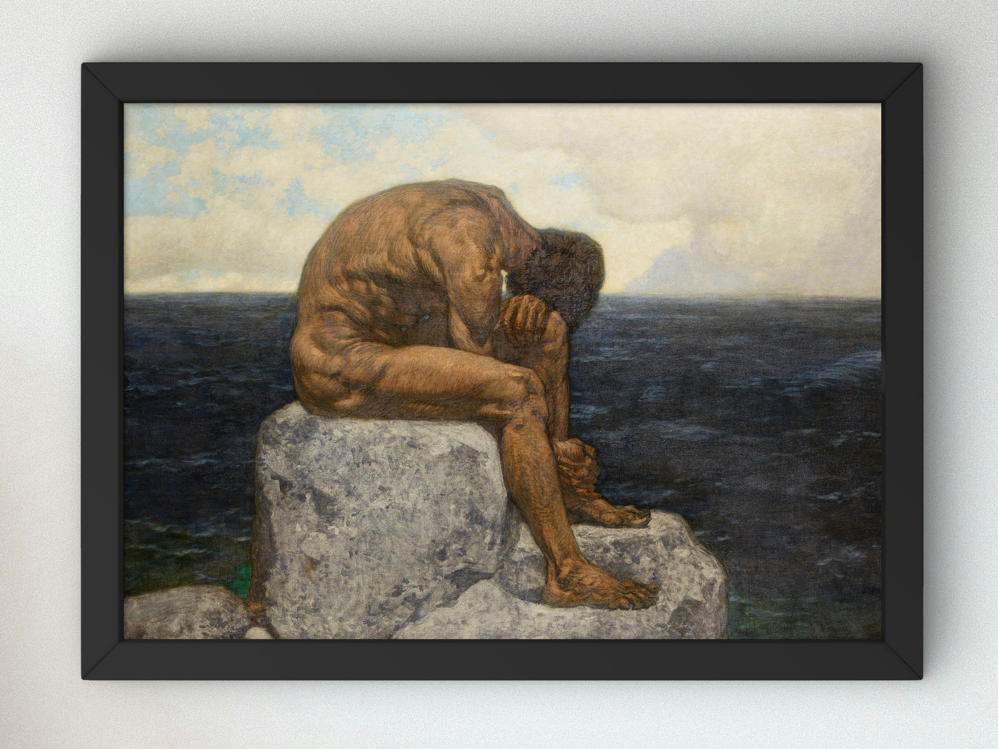 Odysseus by Alexander Rothaug, Wall Art Print, Fine Art Reproduction, Museum Quality Decor, Poster