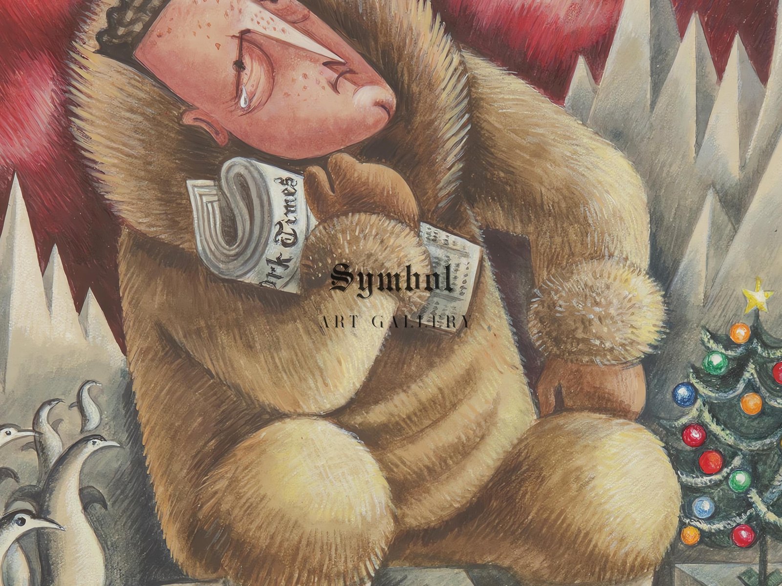 Admiral Richard E. Byrd by Miguel Covarrubias, 1934, Art Deco and American Modernism, fine art print
