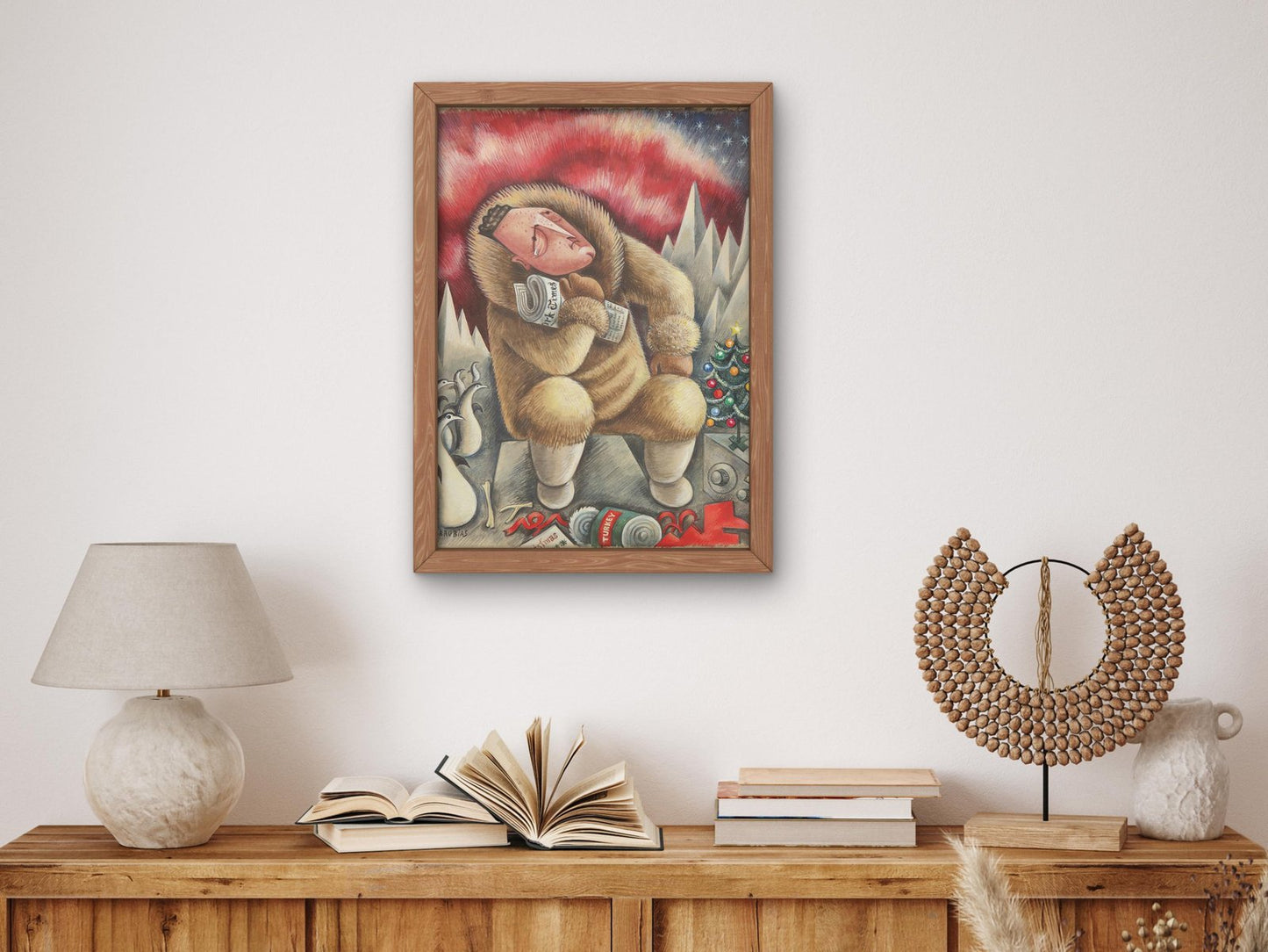 Admiral Richard E. Byrd by Miguel Covarrubias, 1934, Art Deco and American Modernism, fine art print