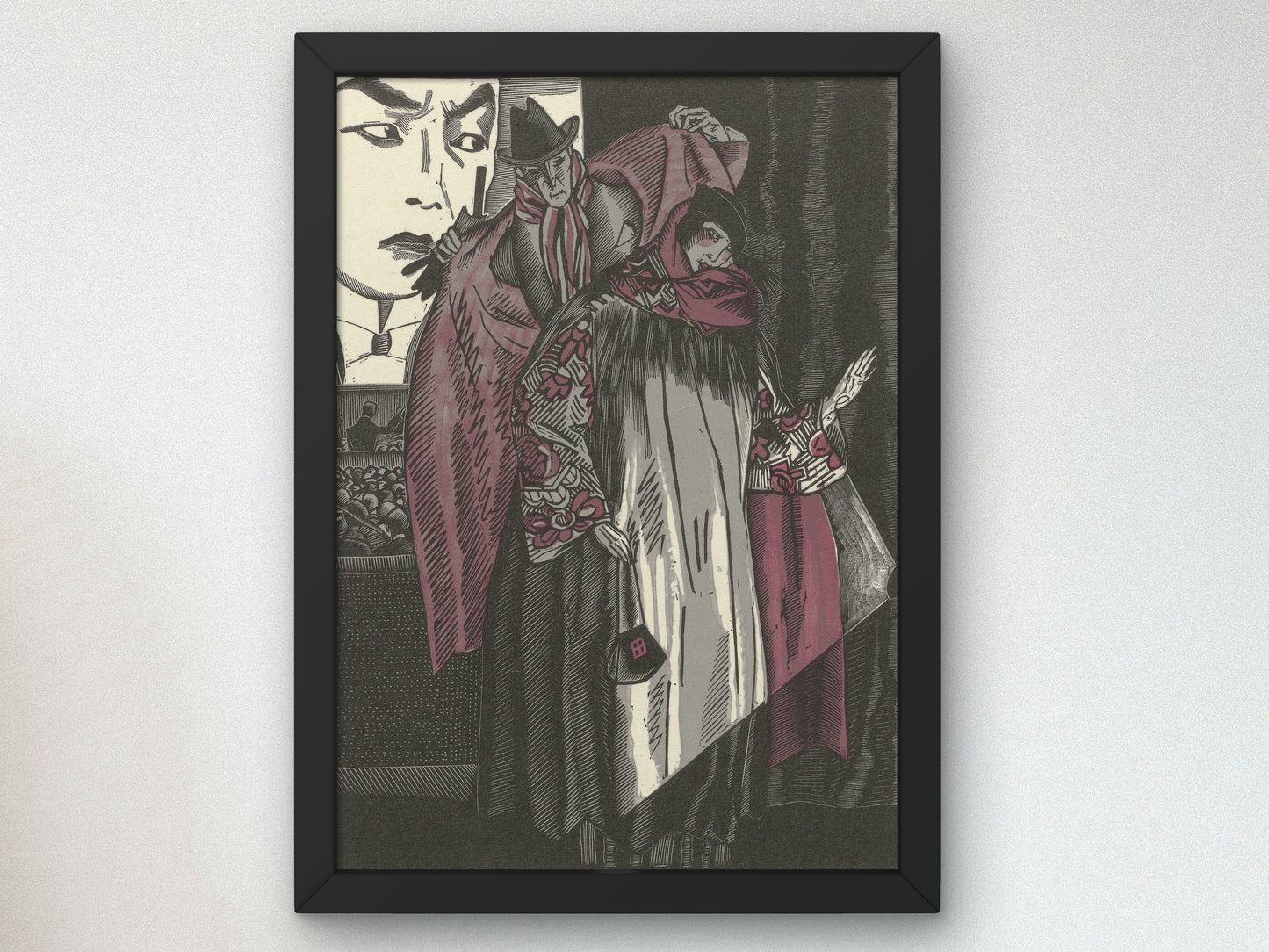 The Screen by Fernand Siméon 1923, Wall Art Print, Fine Art Reproduction, Museum Quality Decor, Poster