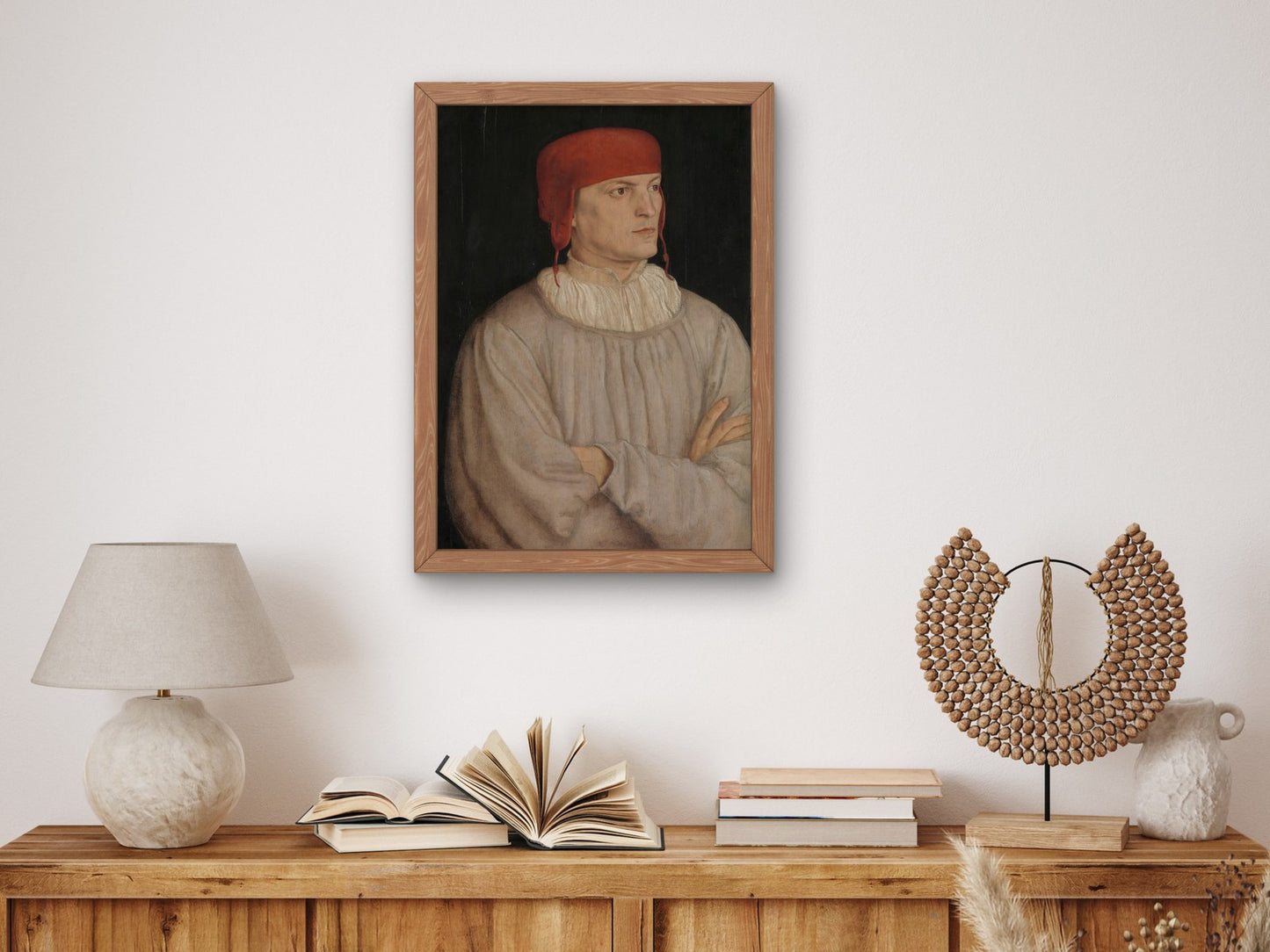 Portrait of Leonhard von Eck by Barthel Beham 1527, Wall Art Print, Fine Art Reproduction, Museum Quality Decor, Poster