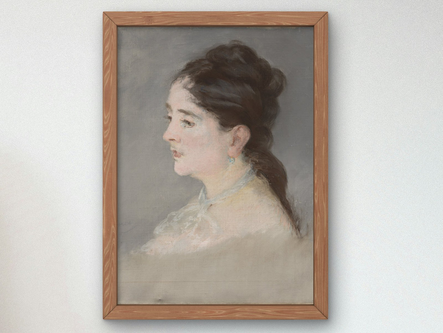Claire Campbell by Édouard Manet 1876, Wall Art Print, Fine Art Reproduction, Museum Quality Decor, Poster