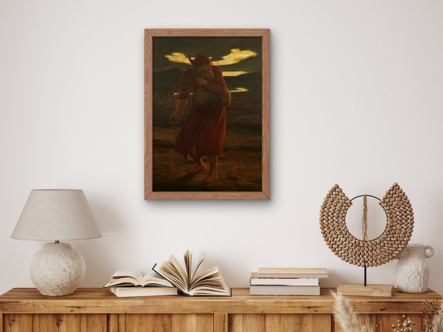 The Parable of the Tares by John Everett Millais 1865, Wall Art Print, Fine Art Reproduction, Museum Quality Decor, Poster