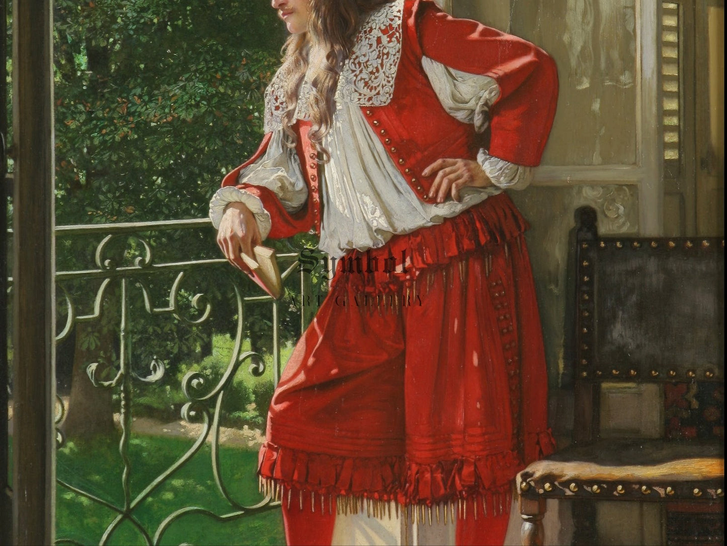 Moliere by Eduard Charlemont 1875, Wall Art Print, Fine Art Reproduction, Museum Quality Decor, Poster