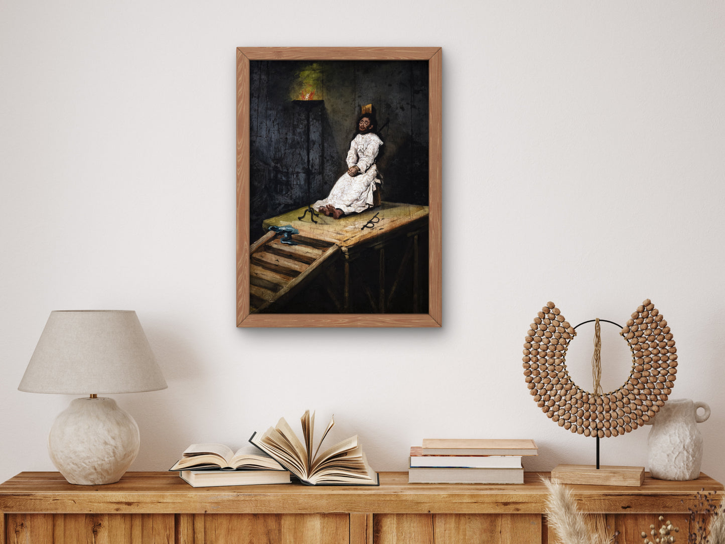 Le Garrot by Eugenio Lucas Velázquez, Wall Art Print, Fine Art Reproduction, Museum Quality Decor, Poster