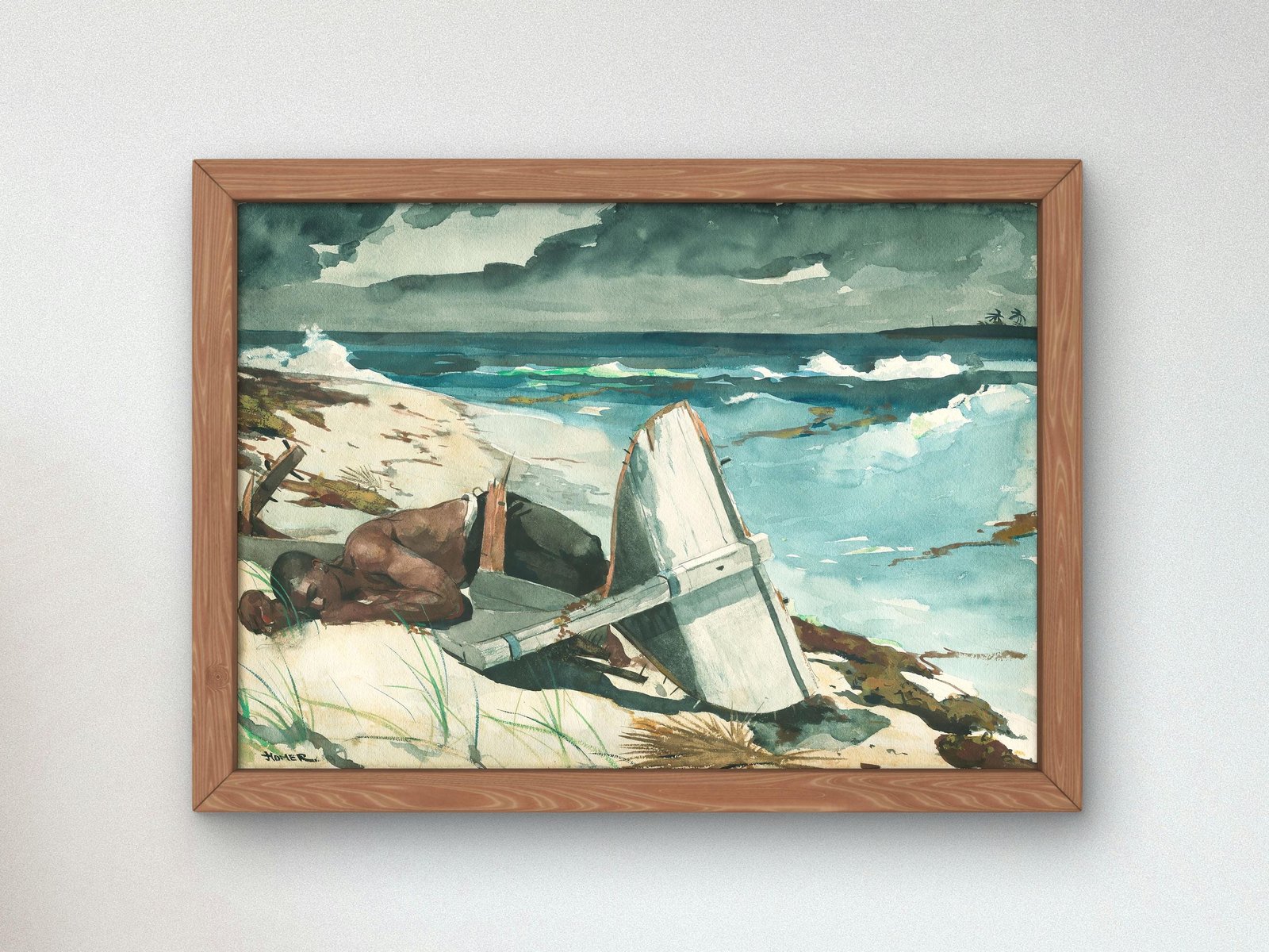 After the Hurricane Bahamas by Winslow Homer, 1899, Realism and Naturalism, fine art print