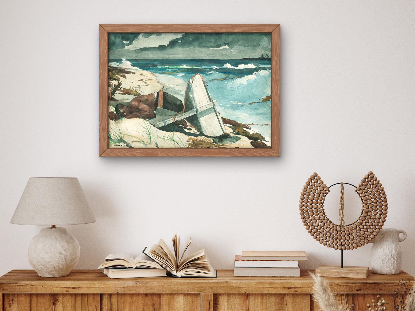 After the Hurricane Bahamas by Winslow Homer, 1899, Realism and Naturalism, fine art print