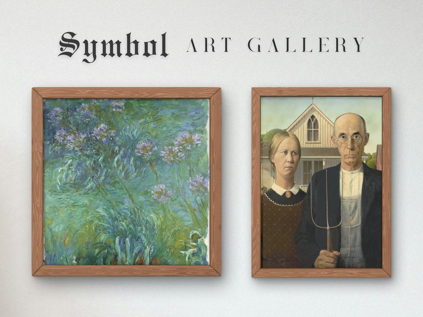 Agapanthus by Claude Monet, 1926, Impressionism, fine art print