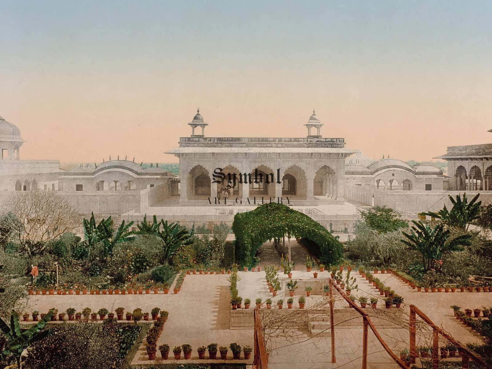 Agra Diwan i Chas by Unknown, 1890, Orientalism and Exoticism, fine art print