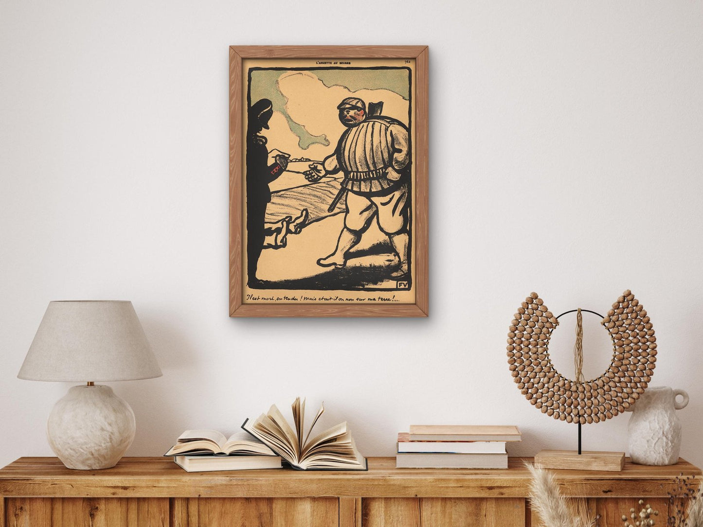 All Right So He's Dead by Félix Vallotton, 1901, Post-Impressionism, fine art print