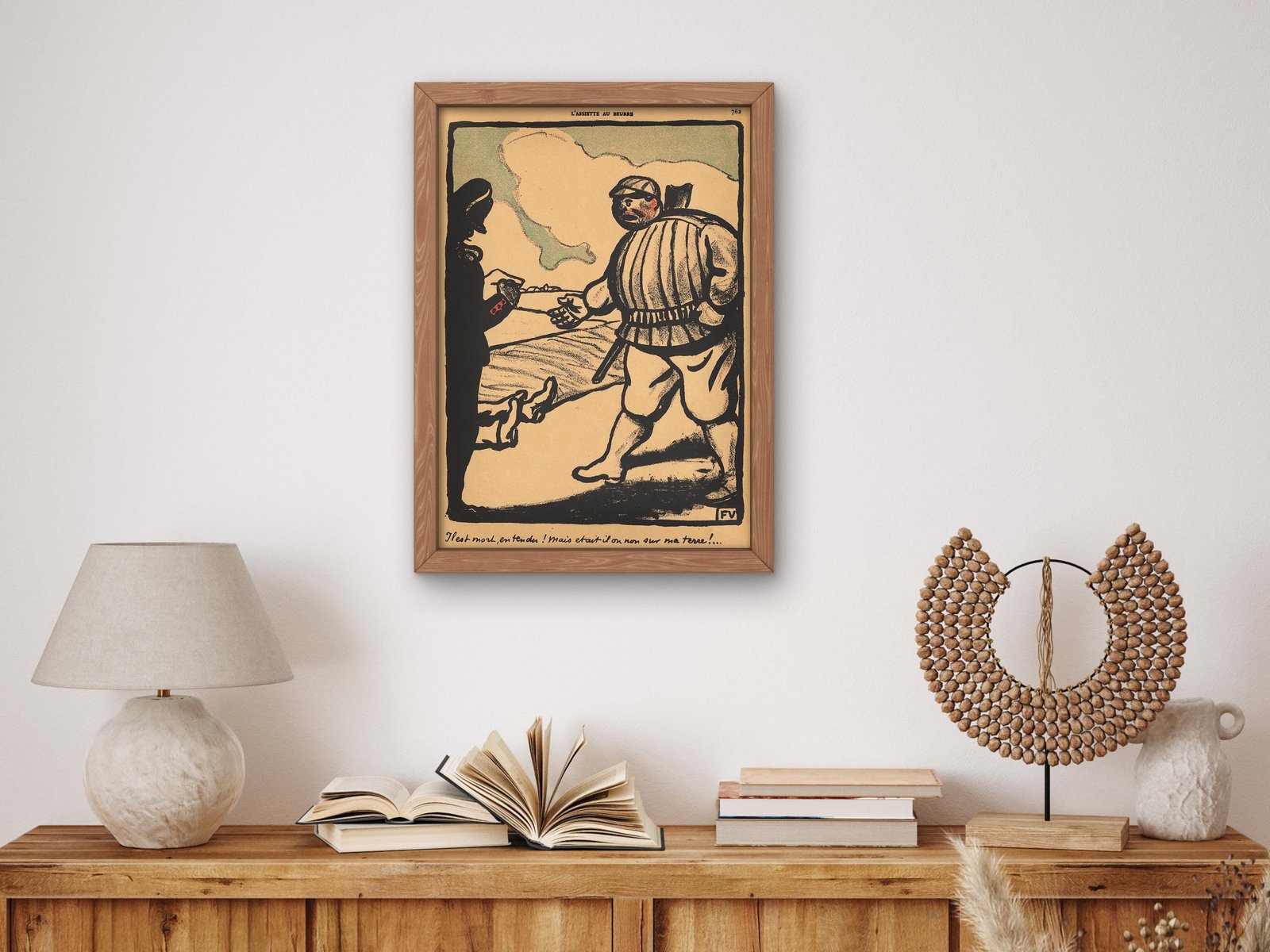All Right So He's Dead by Félix Vallotton, 1901, Post-Impressionism, fine art print