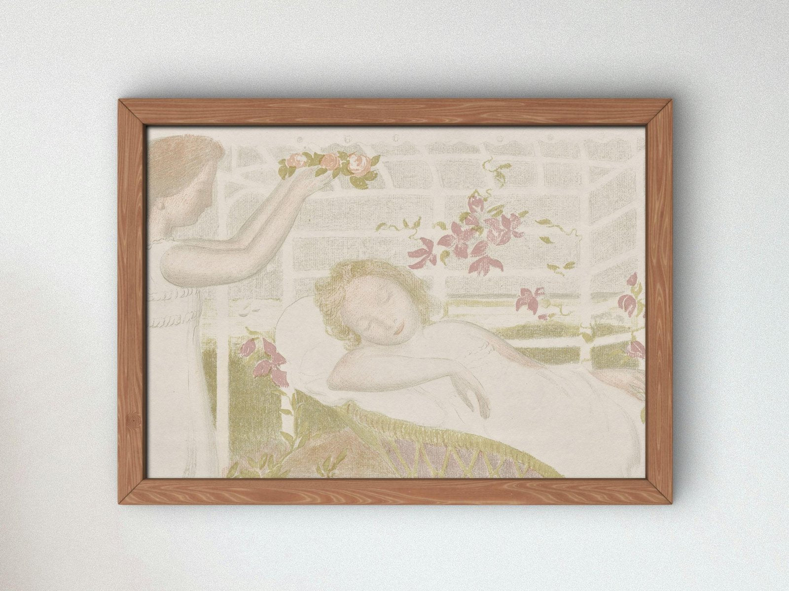 Allegory by Maurice Denis, 1899, Art Nouveau and Belle Époque, fine art print