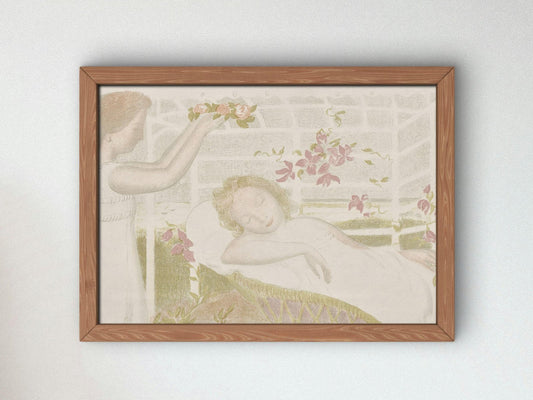 Allegory by Maurice Denis, 1899, Art Nouveau and Belle Époque, fine art print