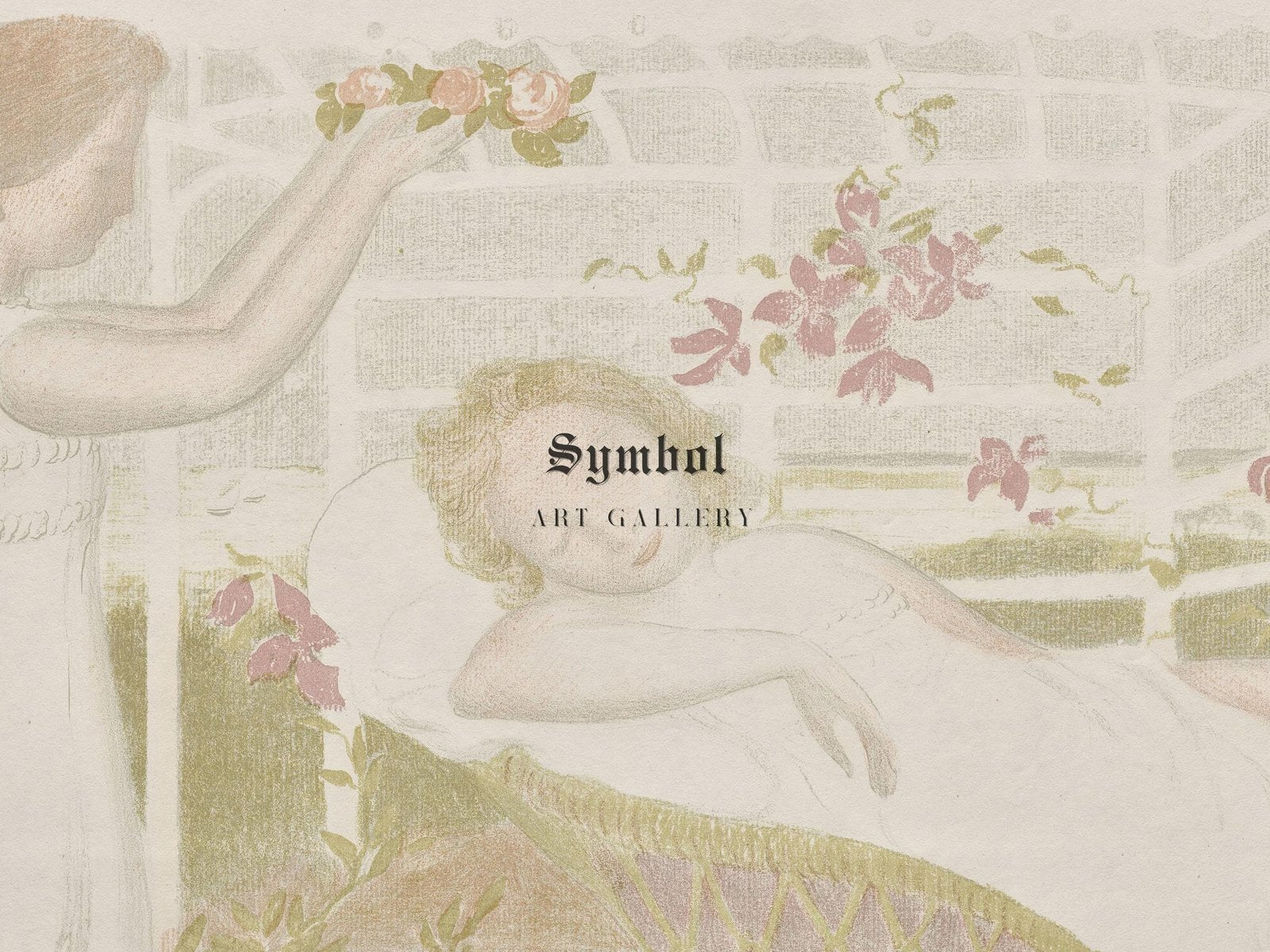 Allegory by Maurice Denis, 1899, Art Nouveau and Belle Époque, fine art print