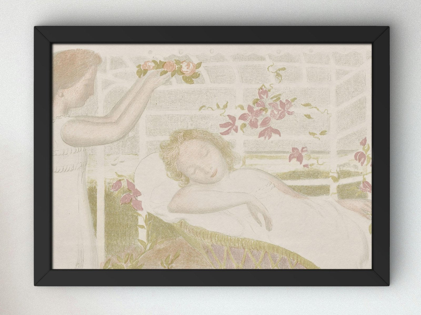 Allegory by Maurice Denis, 1899, Art Nouveau and Belle Époque, fine art print