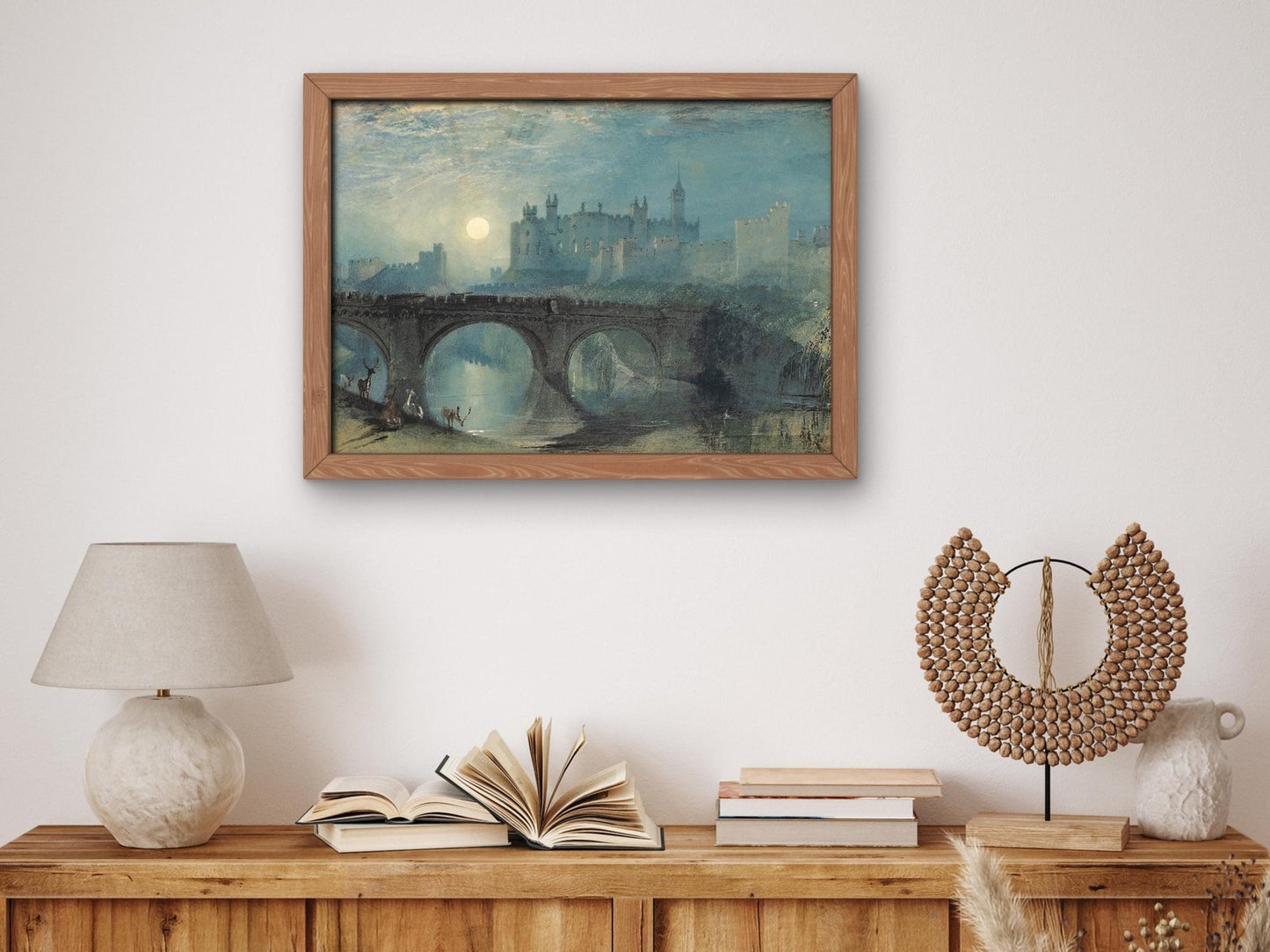 Alnwick Castle by Joseph Mallord William Turner, 1829, Romanticism and Classical Landscapes, fine art print