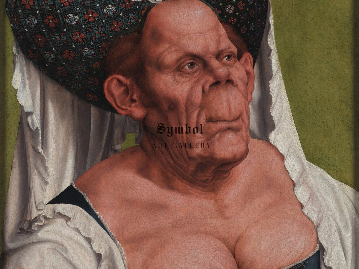 An Old Woman by Quentin Metsys, 1513, Renaissance, fine art print