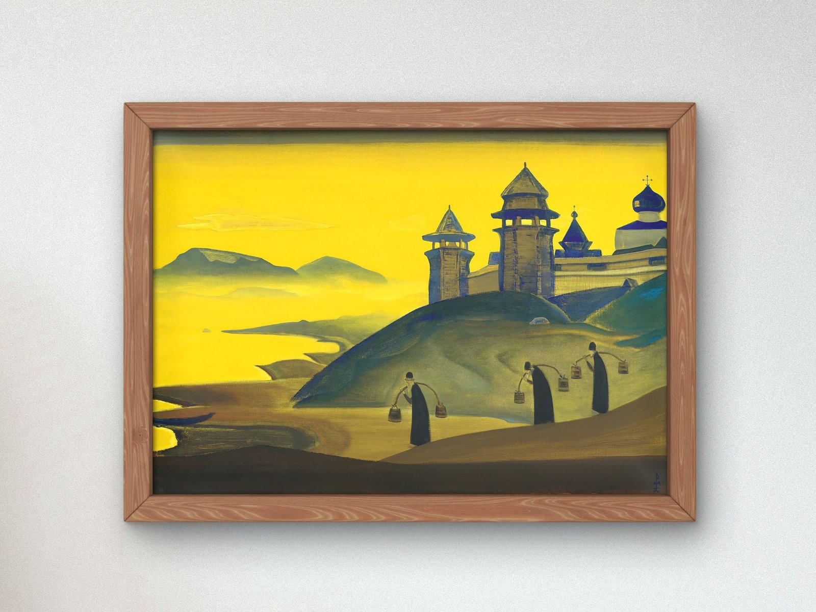 And We are Trying by Nicolas Roerich, 1922, Futurism and Constructivism, fine art print