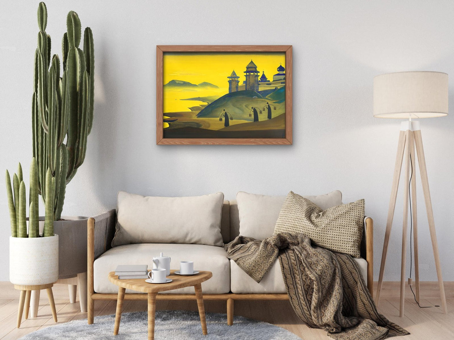 And We are Trying by Nicolas Roerich, 1922, Futurism and Constructivism, fine art print
