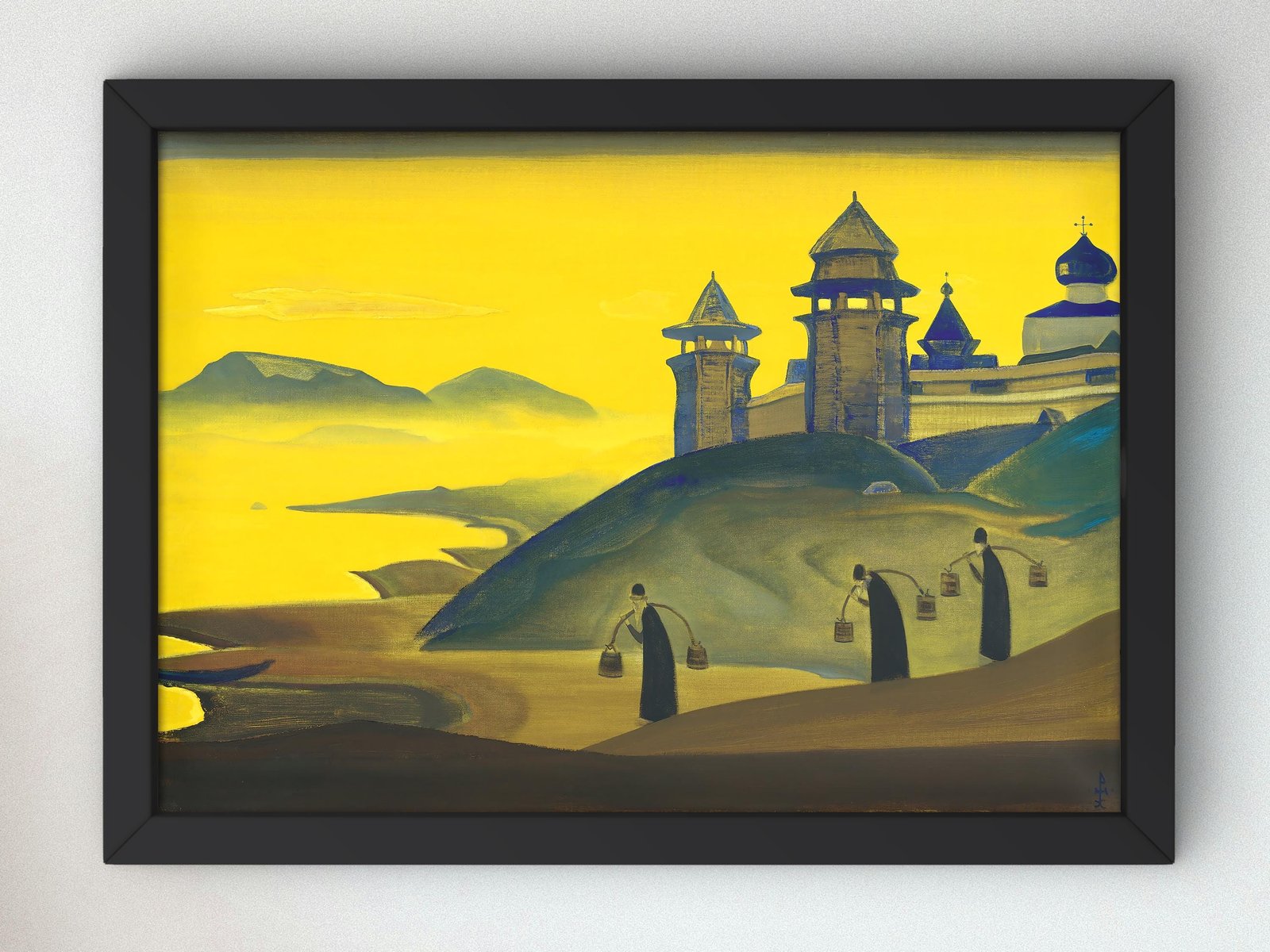 And We are Trying by Nicolas Roerich, 1922, Futurism and Constructivism, fine art print