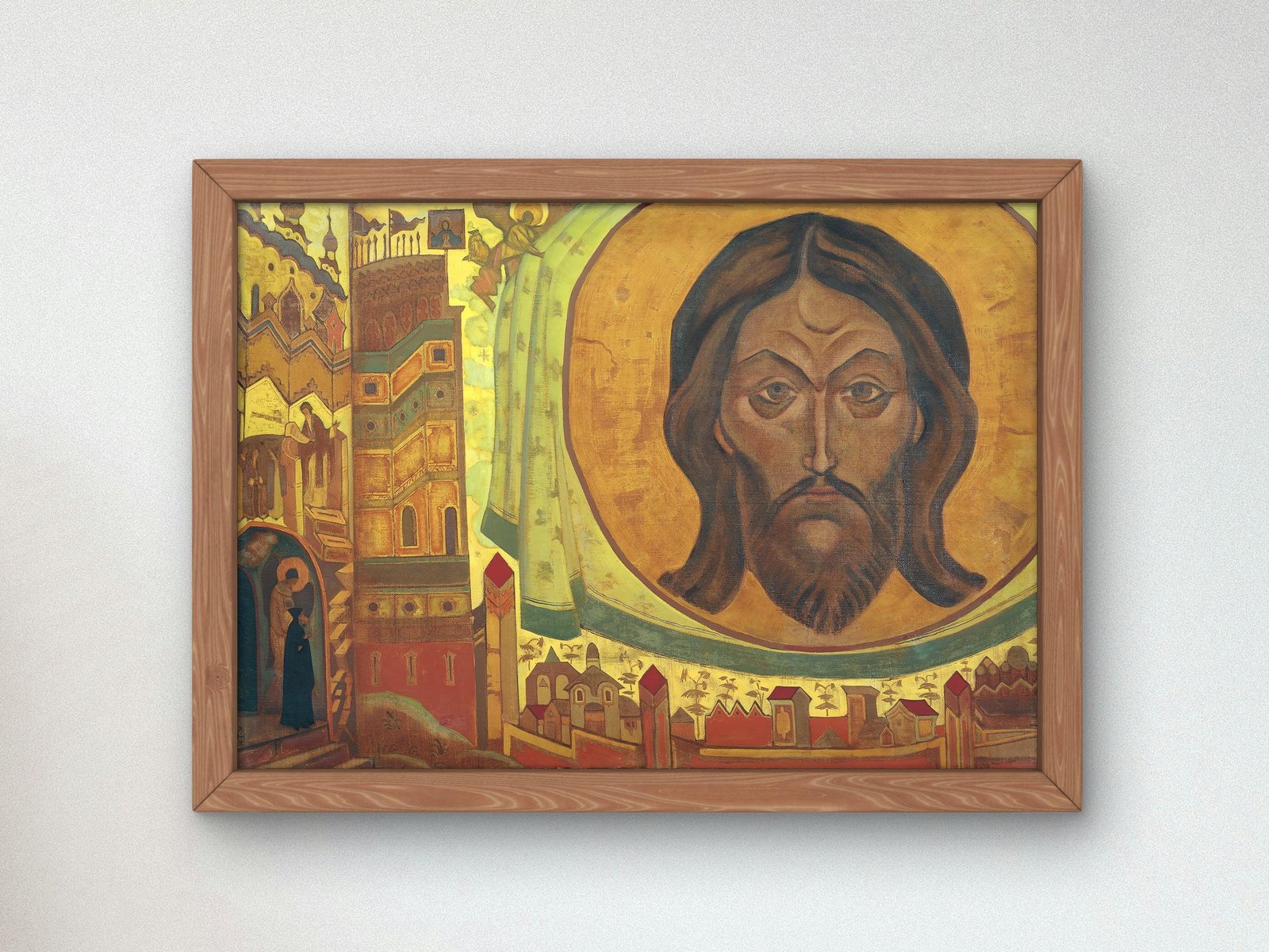 And We See by Nicolas Roerich, 1922, Surrealism and Modern Art, fine art print