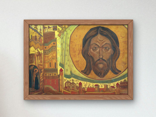 And We See by Nicolas Roerich, 1922, Surrealism and Modern Art, fine art print