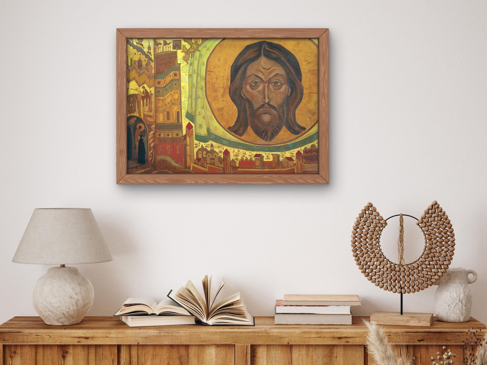 And We See by Nicolas Roerich, 1922, Surrealism and Modern Art, fine art print