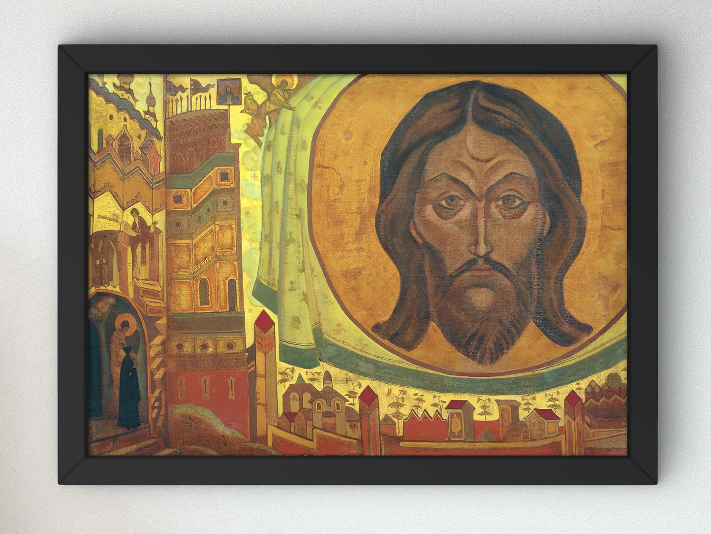 And We See by Nicolas Roerich, 1922, Surrealism and Modern Art, fine art print
