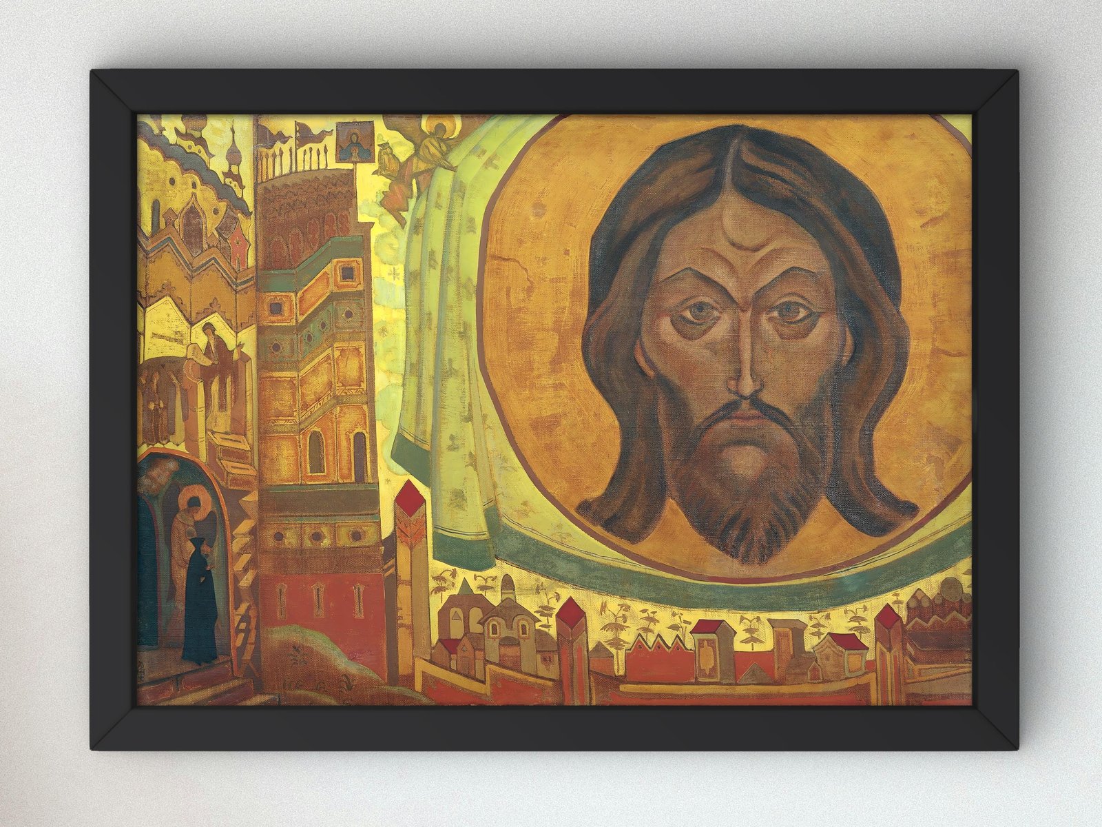 And We See by Nicolas Roerich, 1922, Surrealism and Modern Art, fine art print
