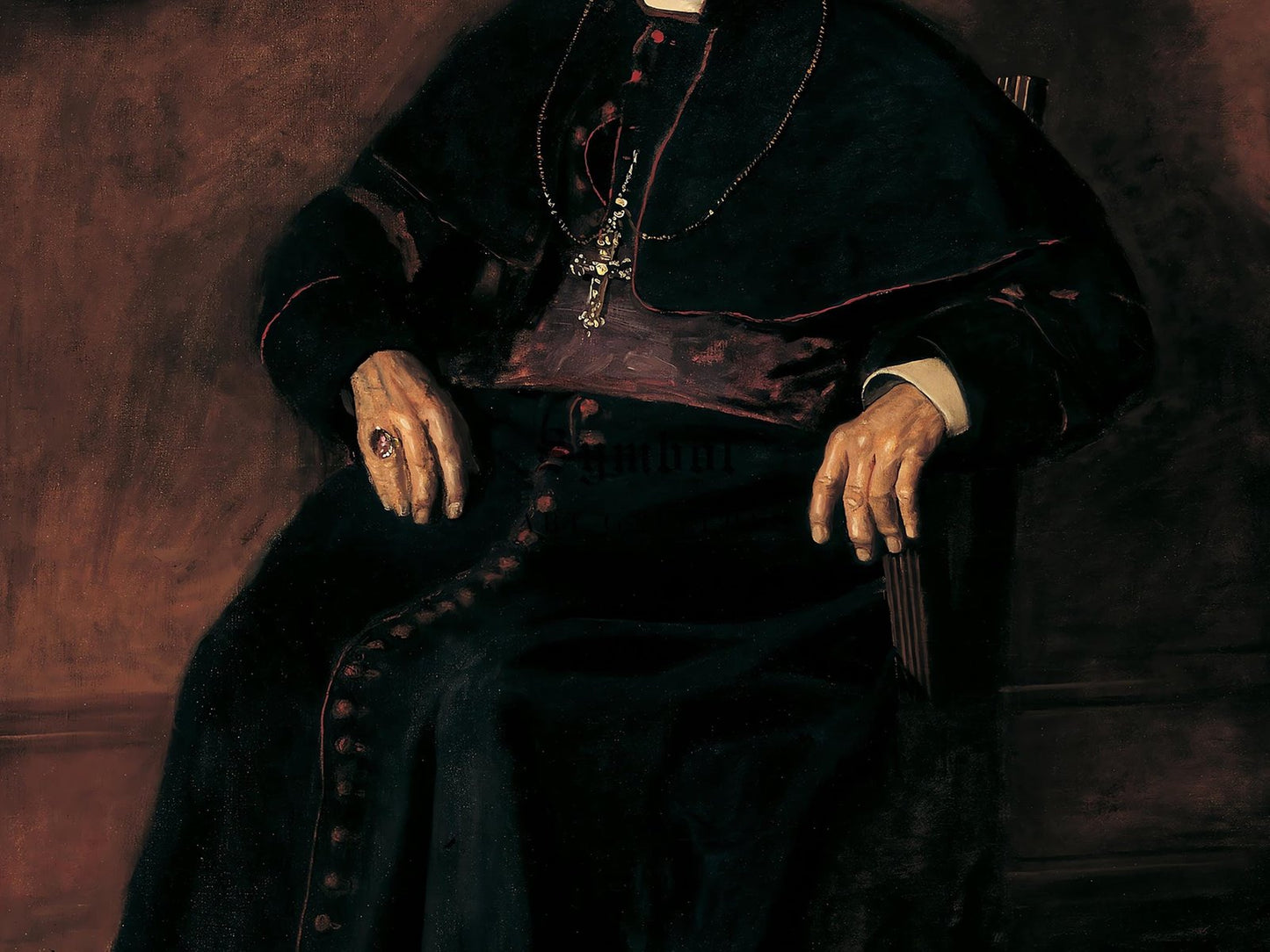 Archbishop William Henry Elder by Thomas Eakins, 1903, Realism and Naturalism, fine art print