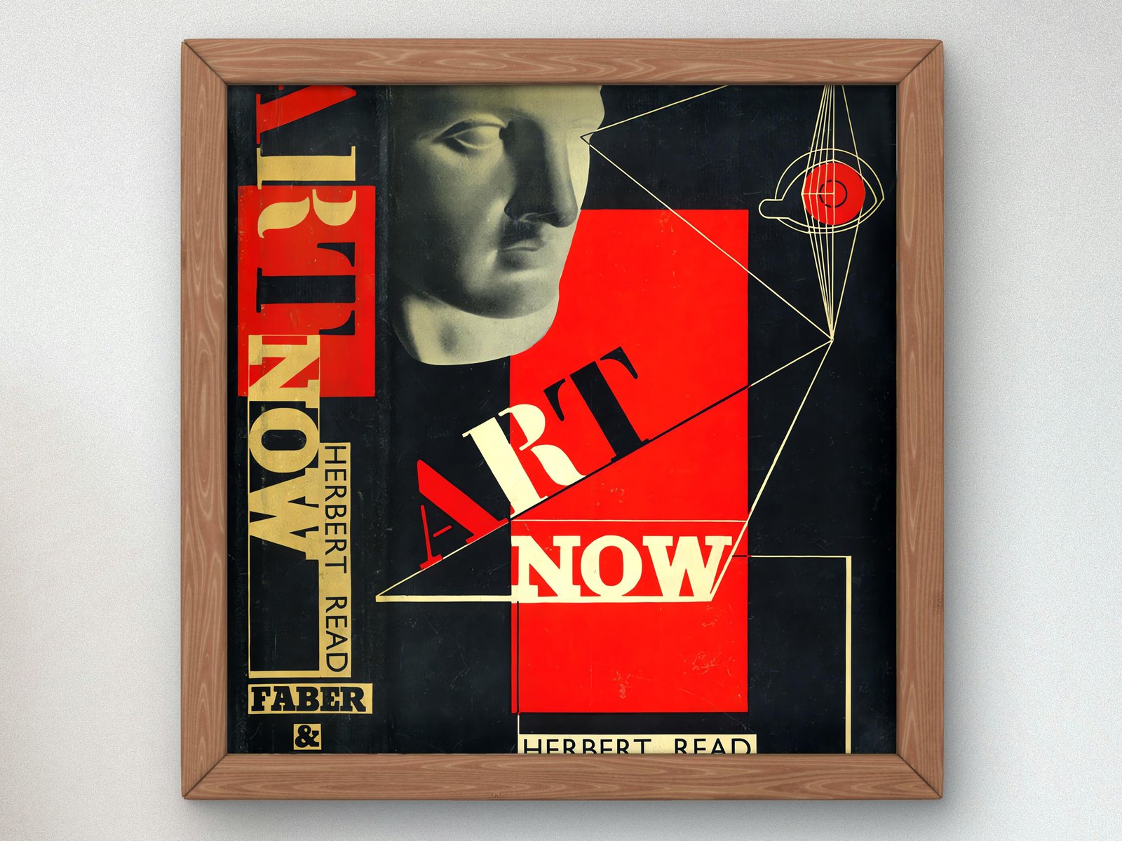 Art Now by Edward McKnight Kauffer, 1933, Art Deco and American Modernism, fine art print