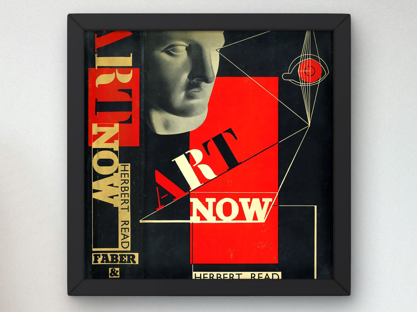 Art Now by Edward McKnight Kauffer, 1933, Art Deco and American Modernism, fine art print