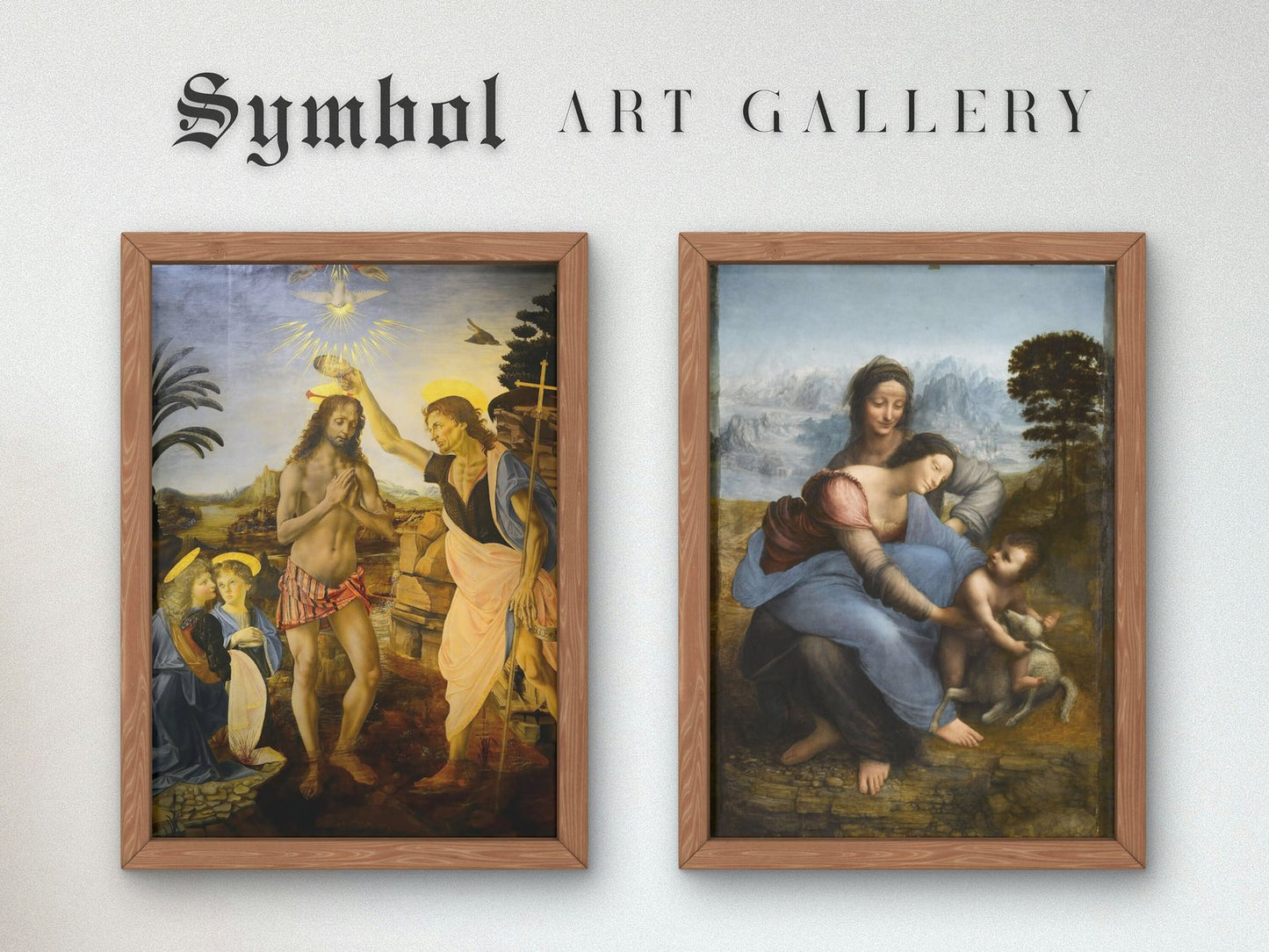 The Virgin and Child with Saint Anne by Leonardo da Vinci, 1510, Renaissance, fine art print