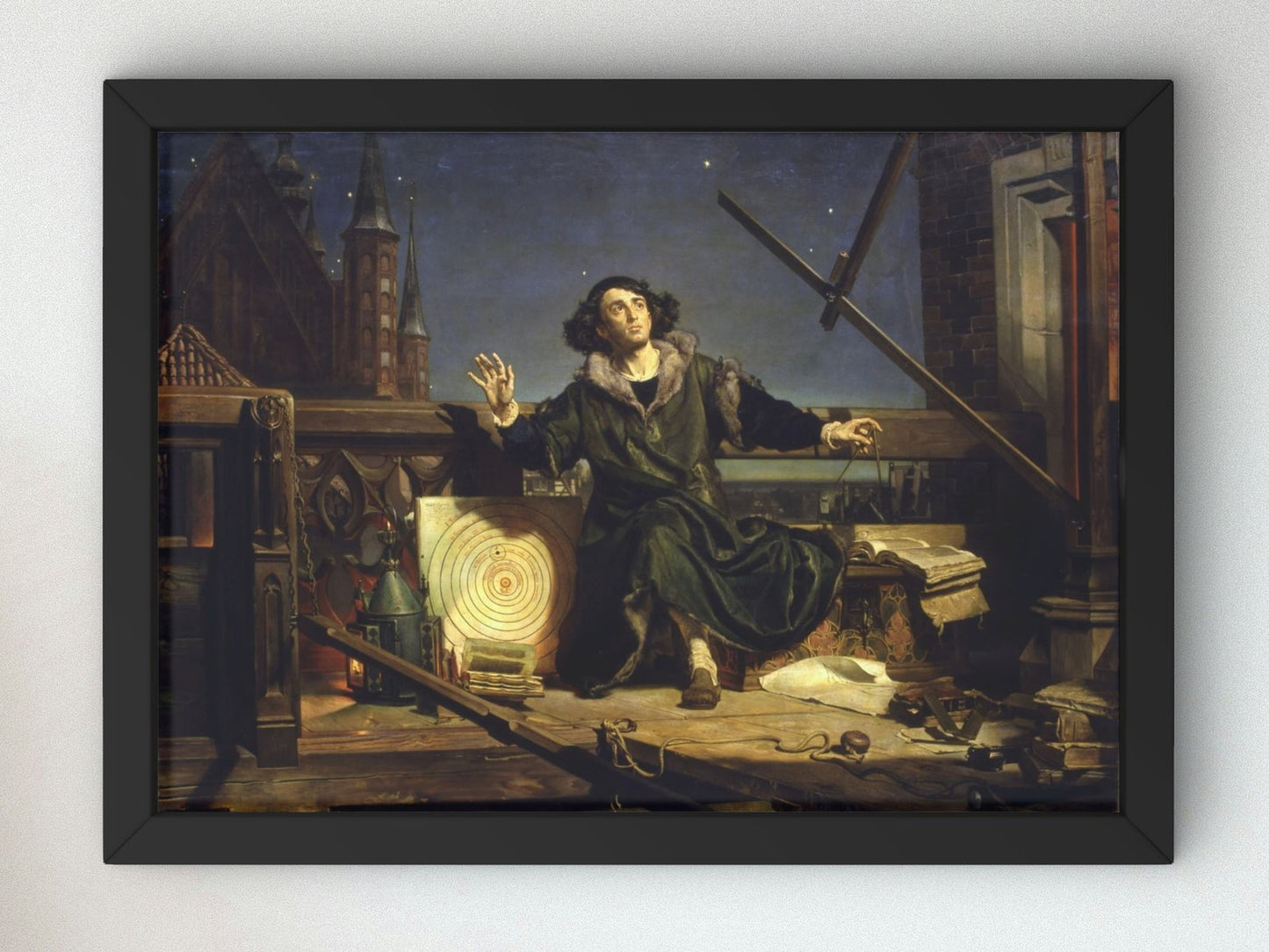 Astronomer Copernicus by Jan Matejko, 1873, Realism and Naturalism, fine art print