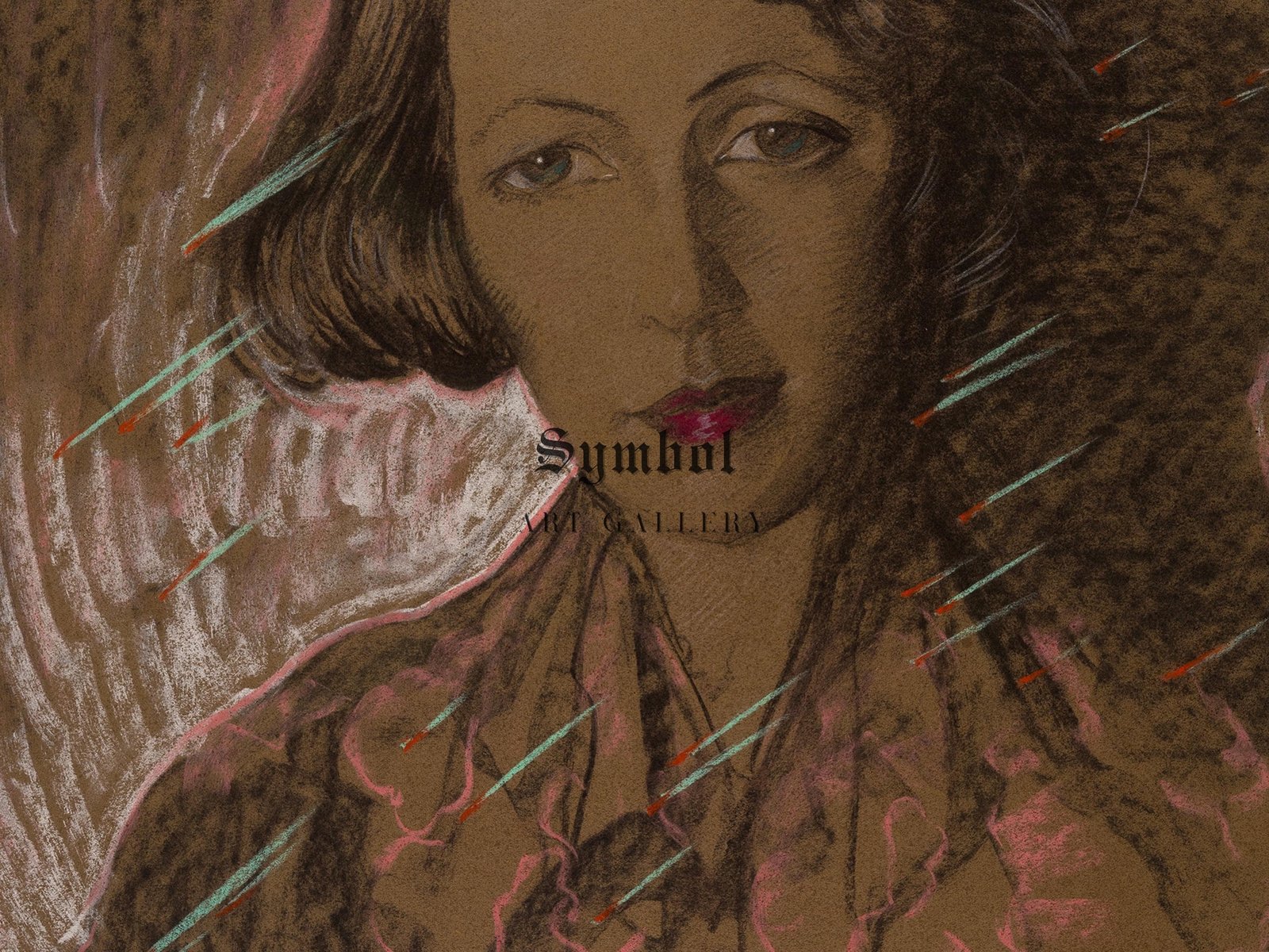 Asymmetrical Lady by Stanisław Ignacy Witkiewicz, 1936, Expressionism and Fauvism, fine art print