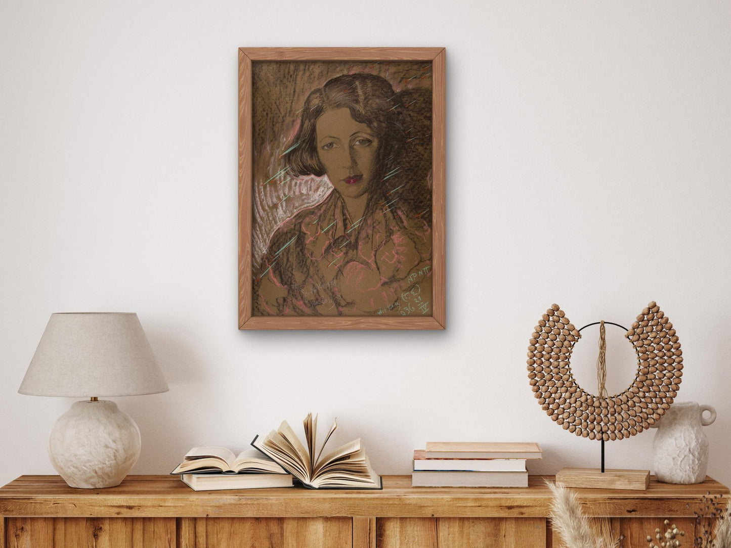 Asymmetrical Lady by Stanisław Ignacy Witkiewicz, 1936, Expressionism and Fauvism, fine art print
