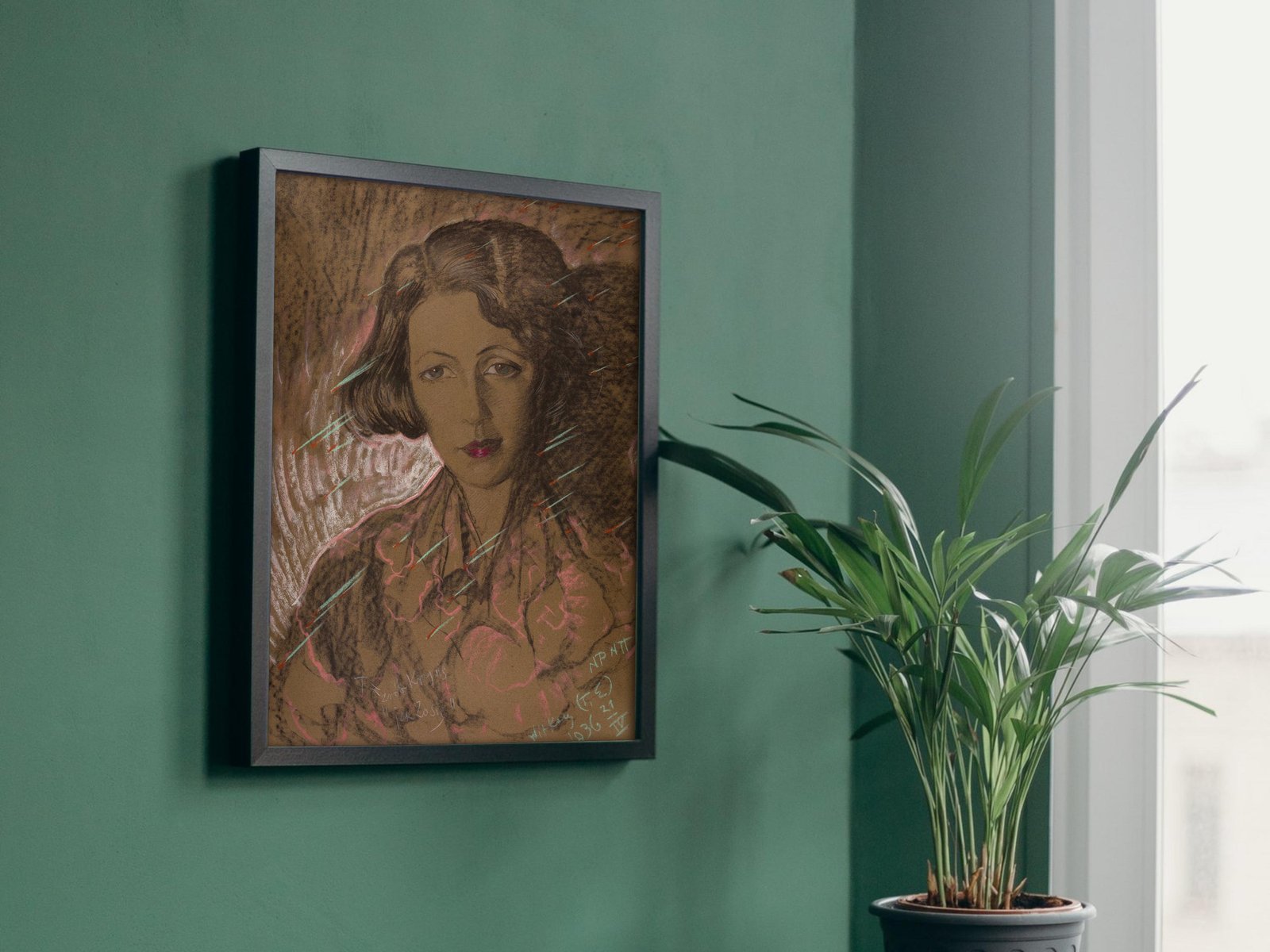 Asymmetrical Lady by Stanisław Ignacy Witkiewicz, 1936, Expressionism and Fauvism, fine art print