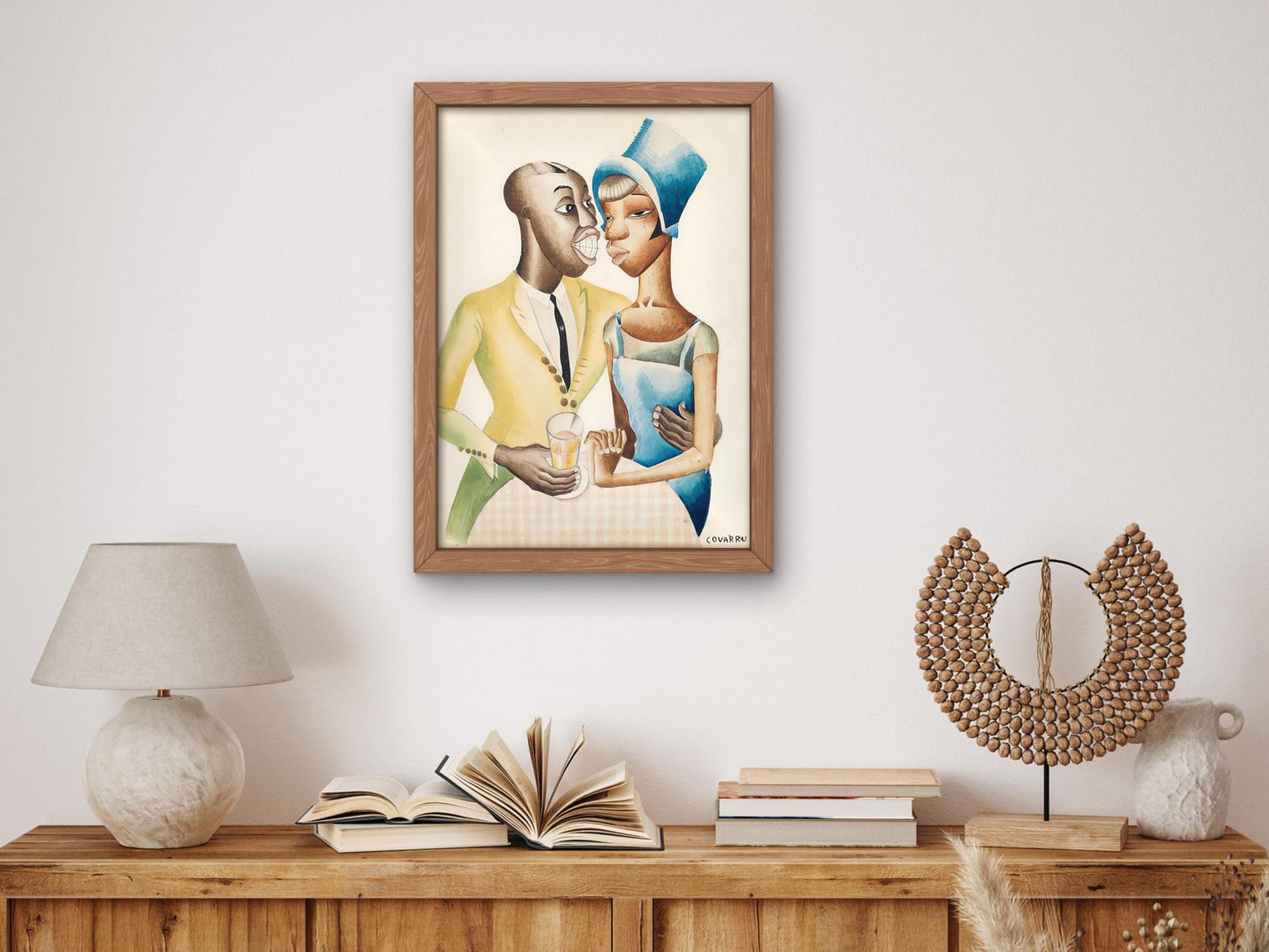 At Leroy's by Miguel Covarrubias, 1924, Art Deco and American Modernism, fine art print